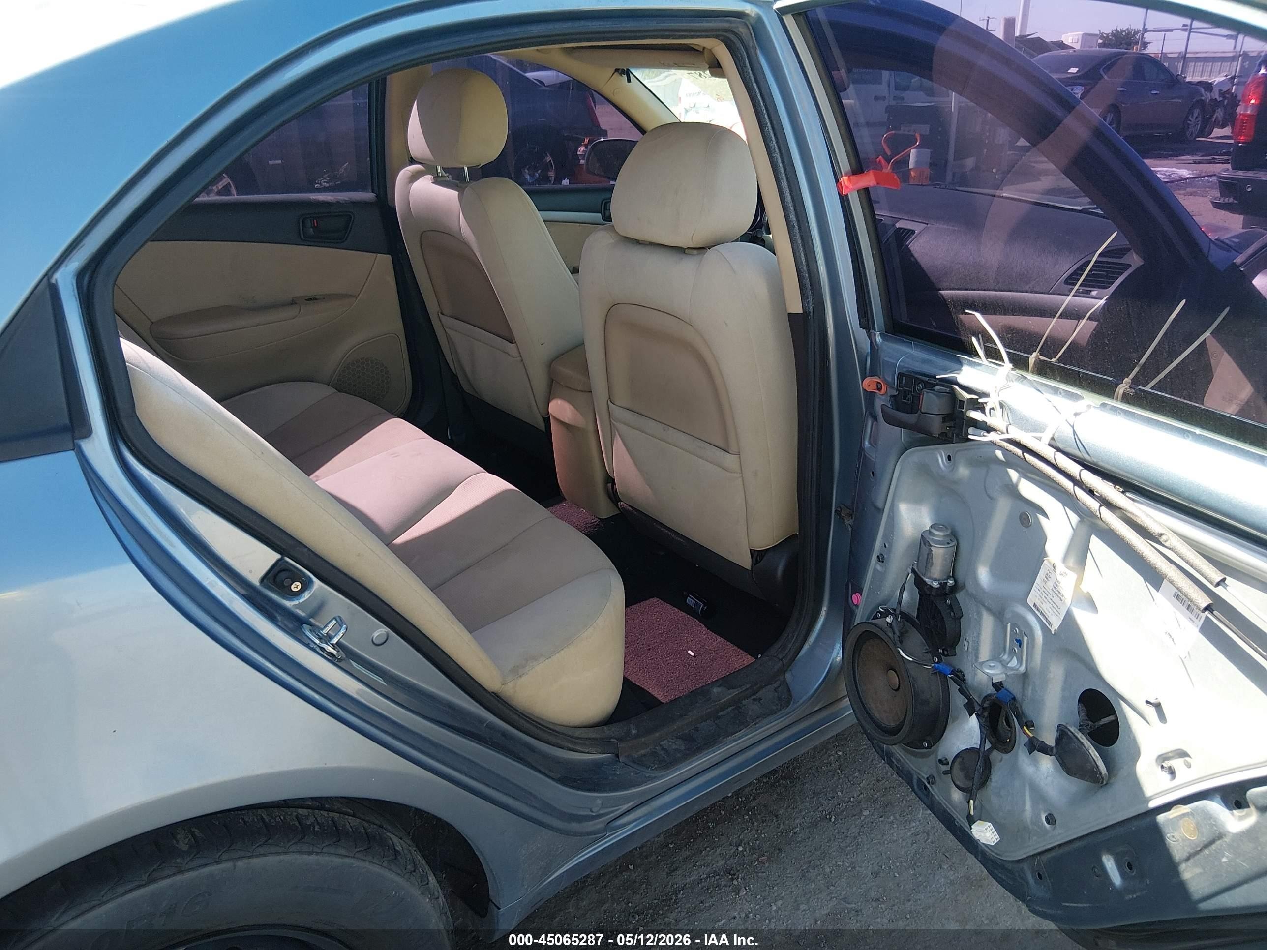 2009 Hyundai Sonata Gls Blue vin: 5NPET46C29H448276