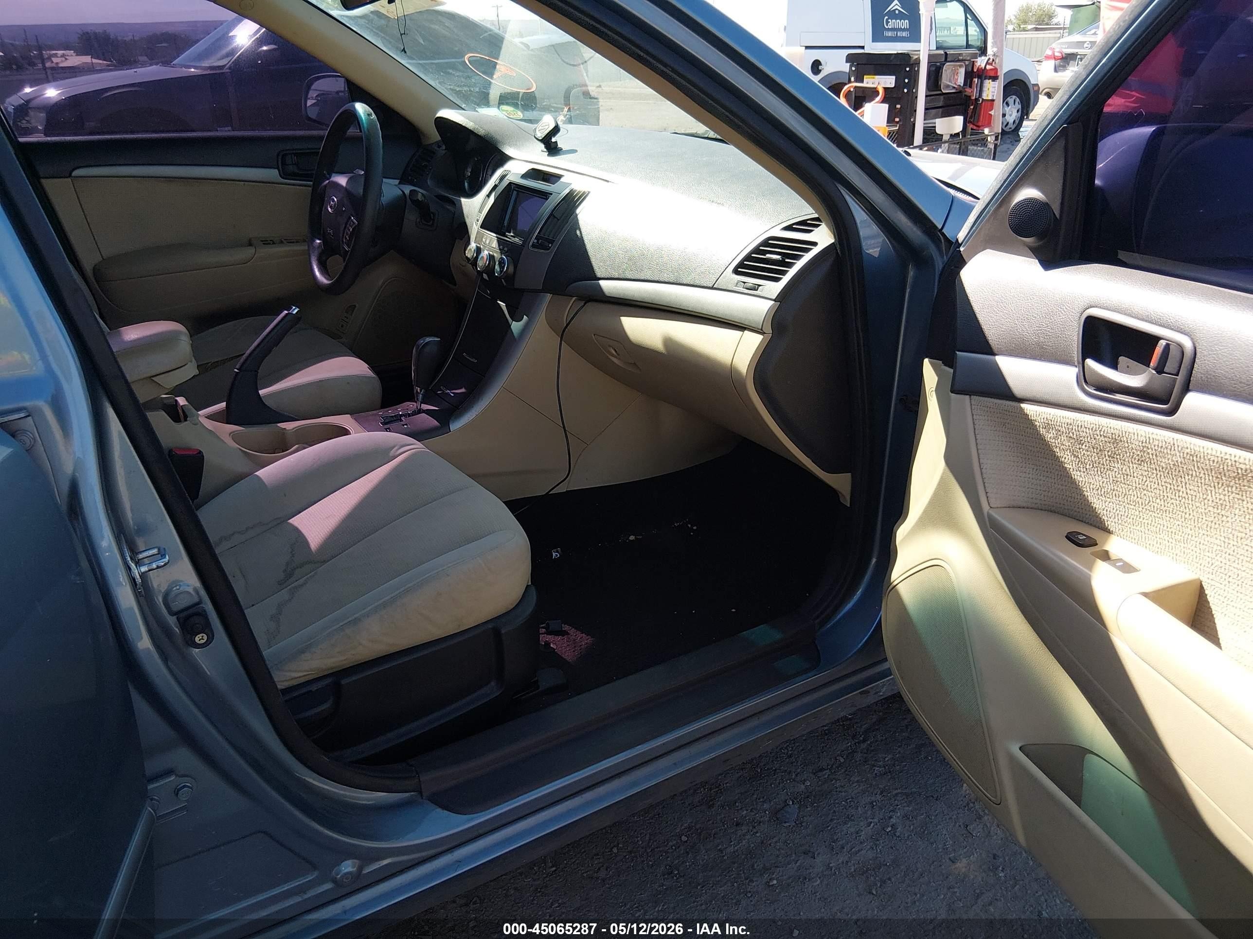 2009 Hyundai Sonata Gls Blue vin: 5NPET46C29H448276