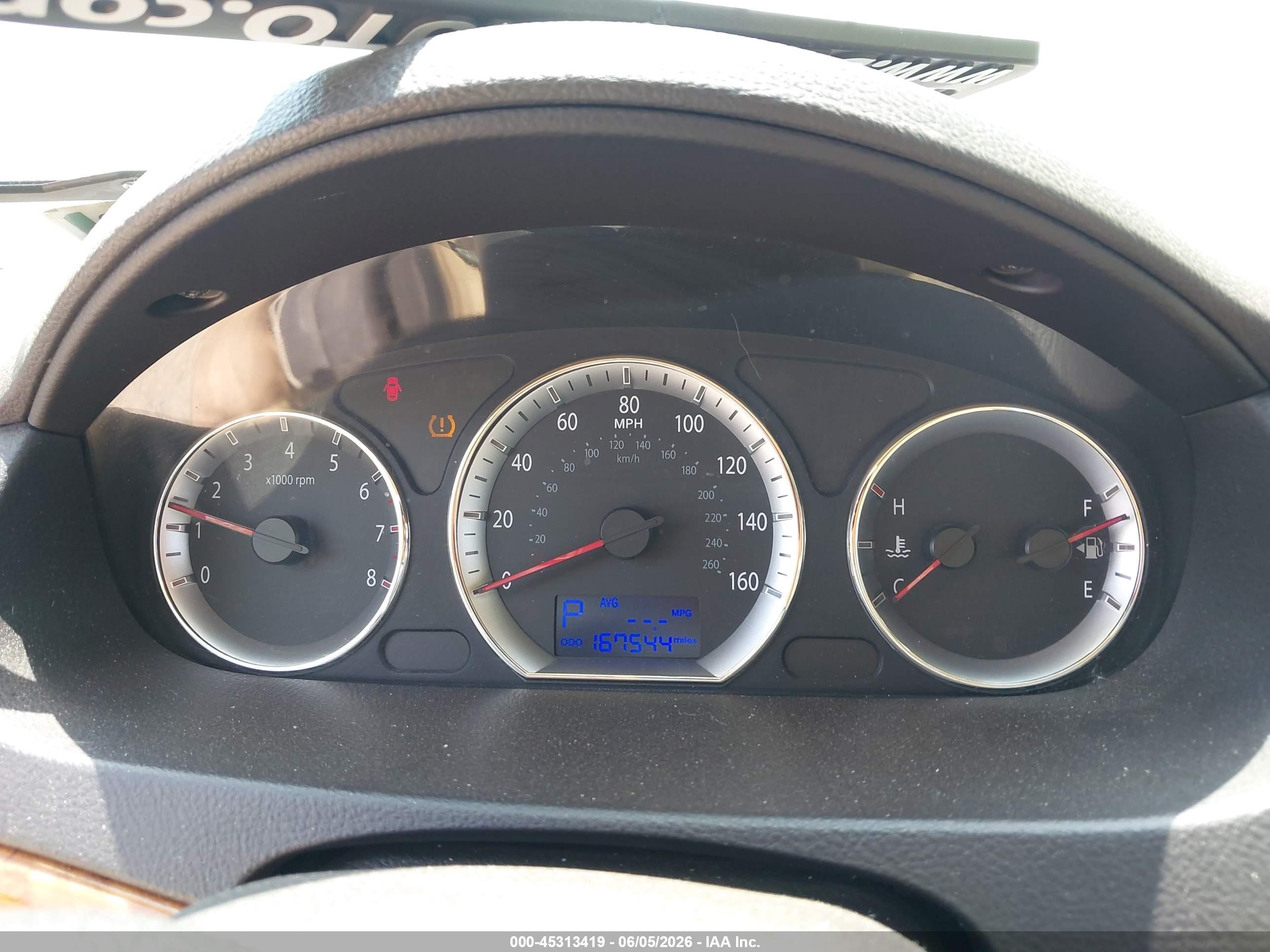 2009 Hyundai Sonata Gls Gold vin: 5NPET46C29H453574