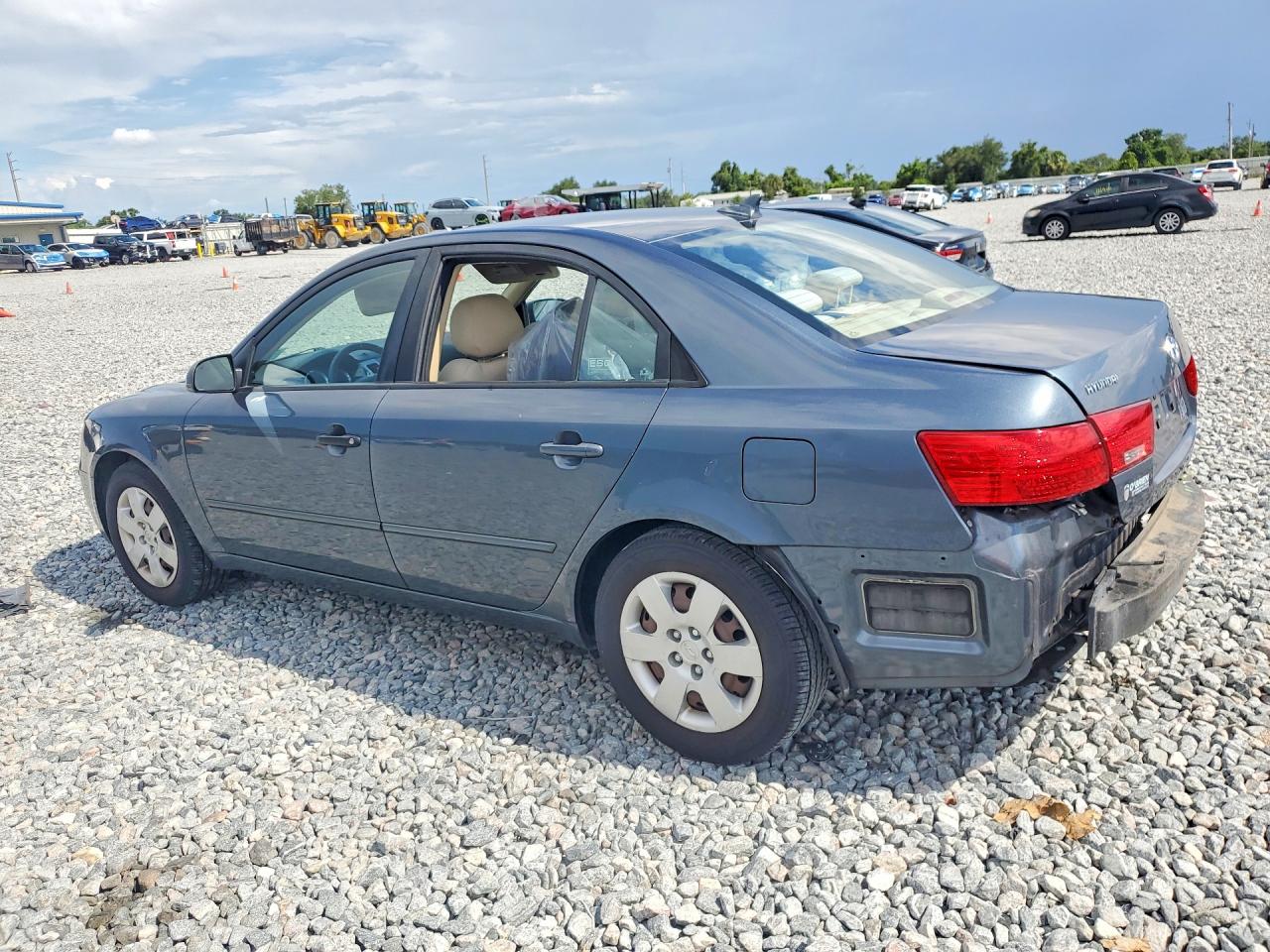 2009 Hyundai Sonata Gls Blue vin: 5NPET46C29H456216