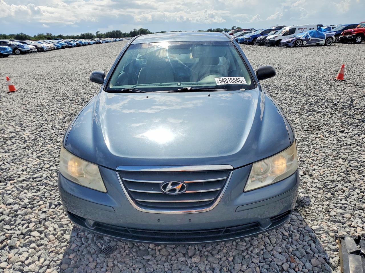 2009 Hyundai Sonata Gls Blue vin: 5NPET46C29H456216