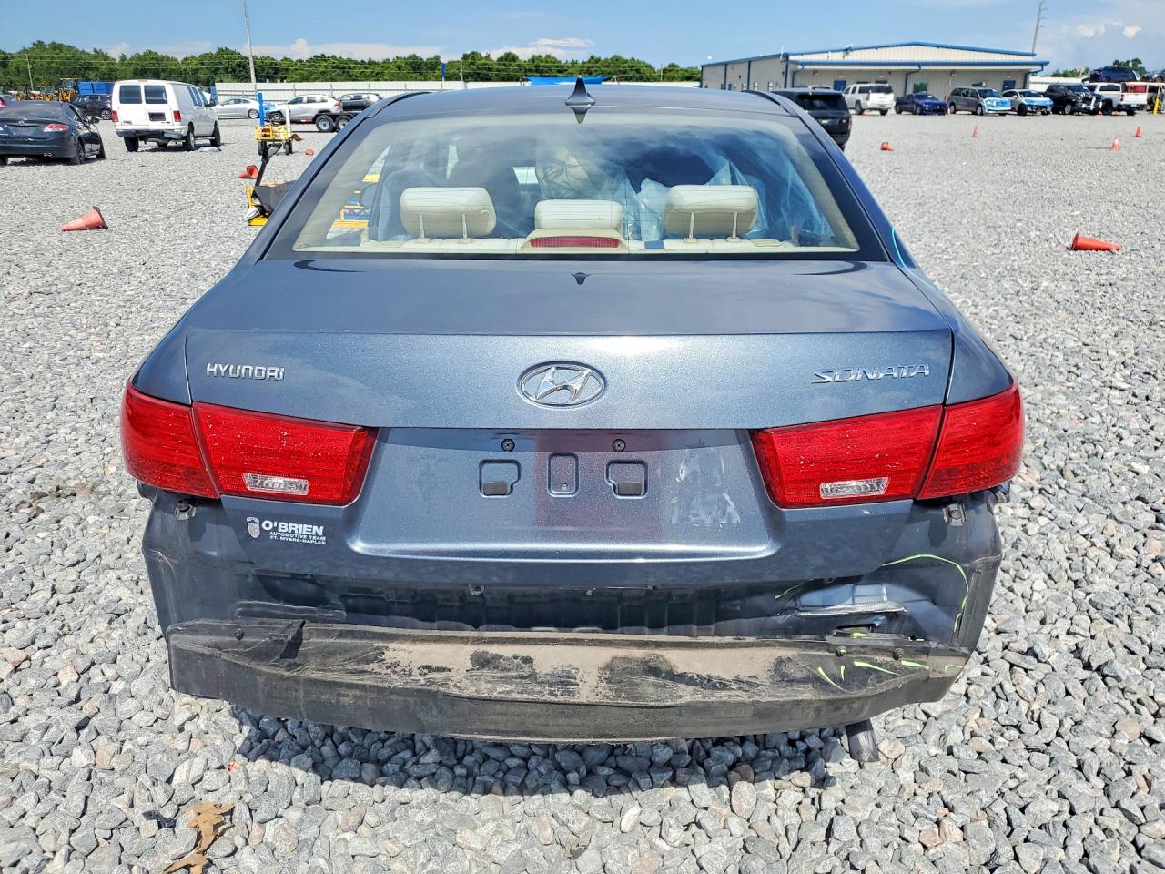 2009 Hyundai Sonata Gls Blue vin: 5NPET46C29H456216