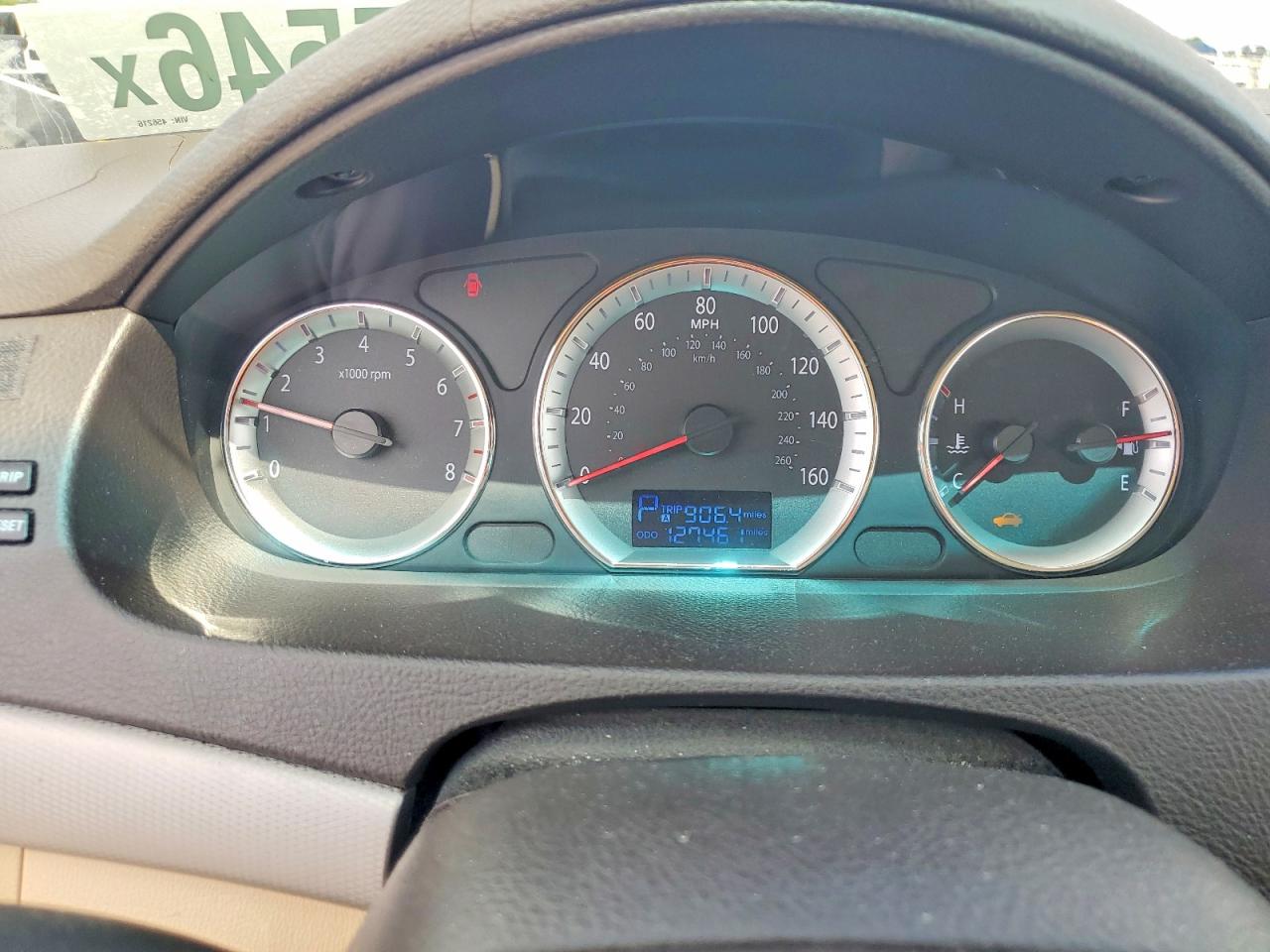 2009 Hyundai Sonata Gls Blue vin: 5NPET46C29H456216