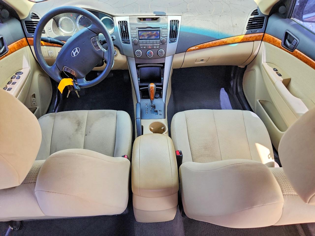 2009 Hyundai Sonata Gls Burgundy vin: 5NPET46C29H483920