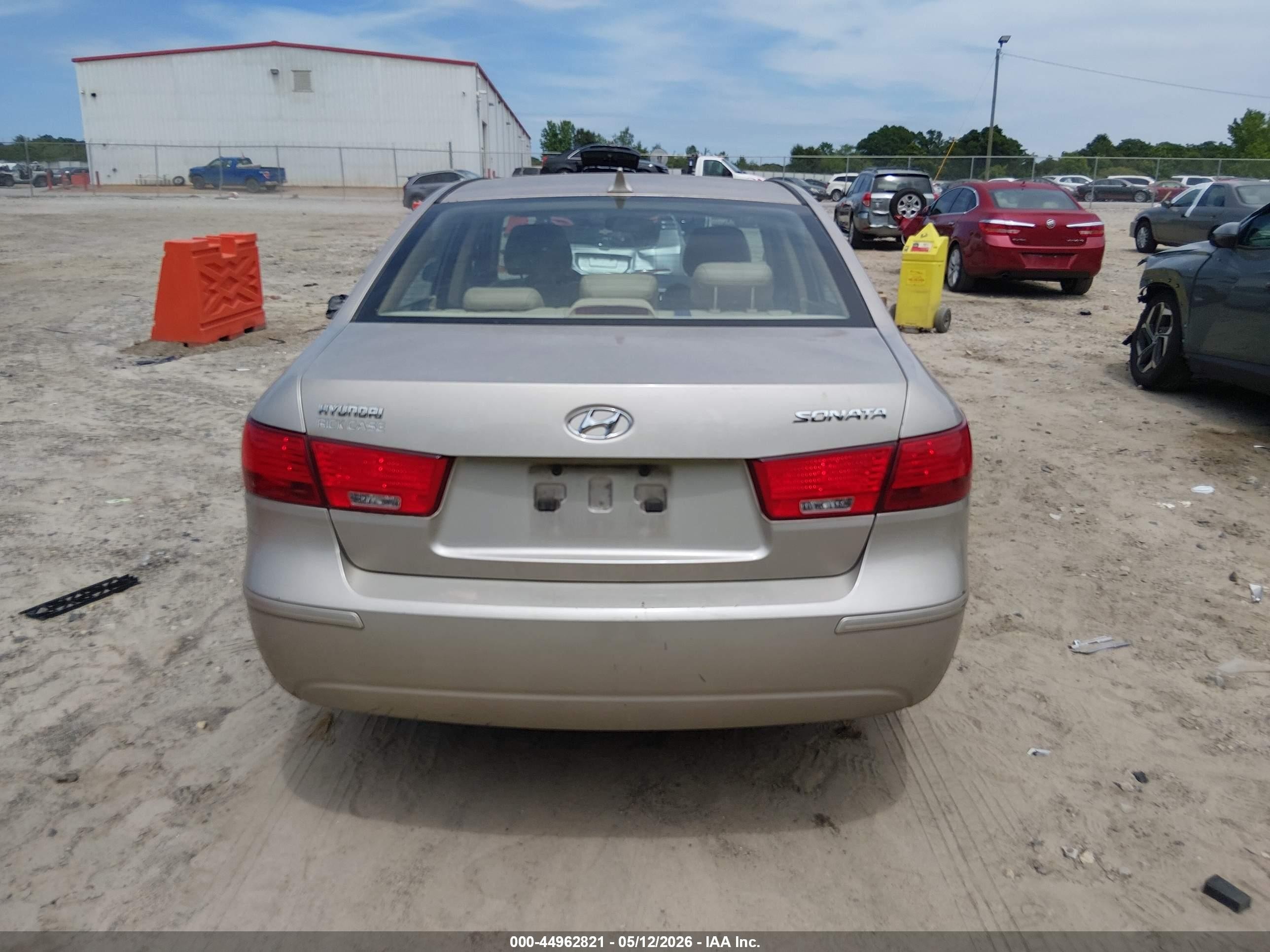 2009 Hyundai Sonata Gls Gold vin: 5NPET46C29H507603