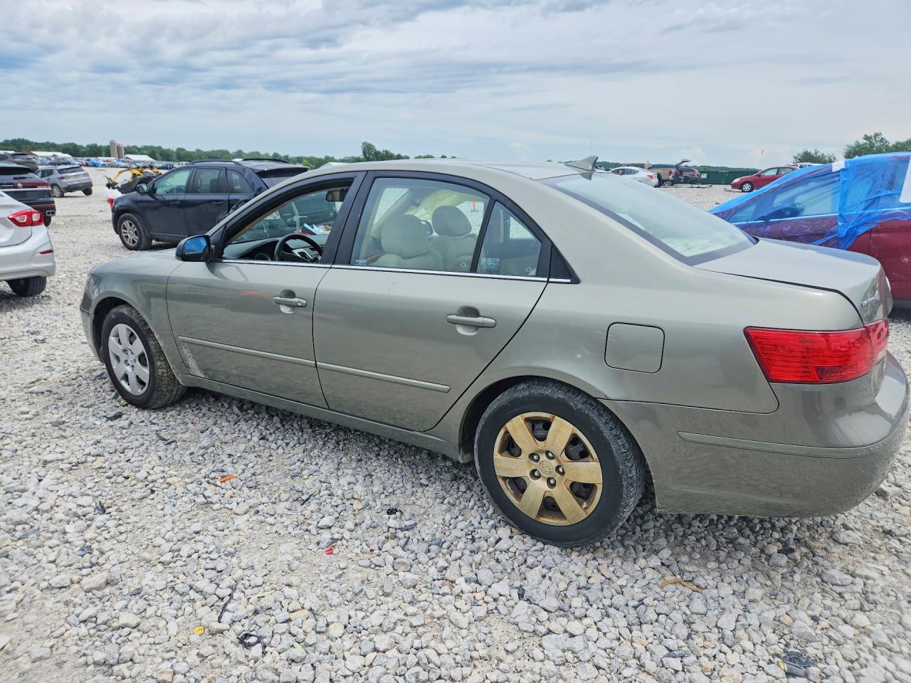 2009 Hyundai Sonata Gls Beige vin: 5NPET46C29H526247