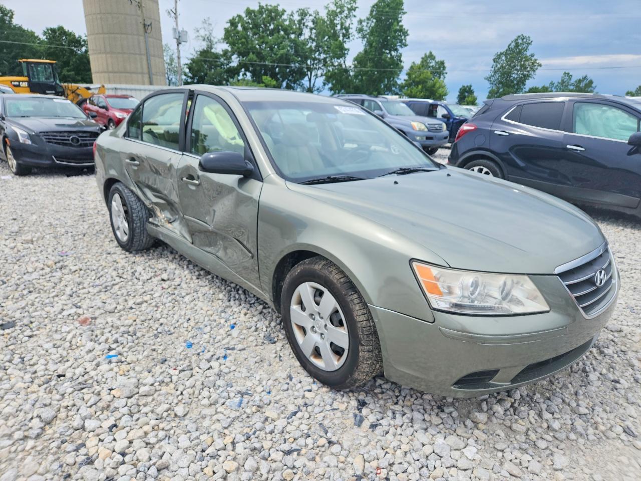 2009 Hyundai Sonata Gls Beige vin: 5NPET46C29H526247