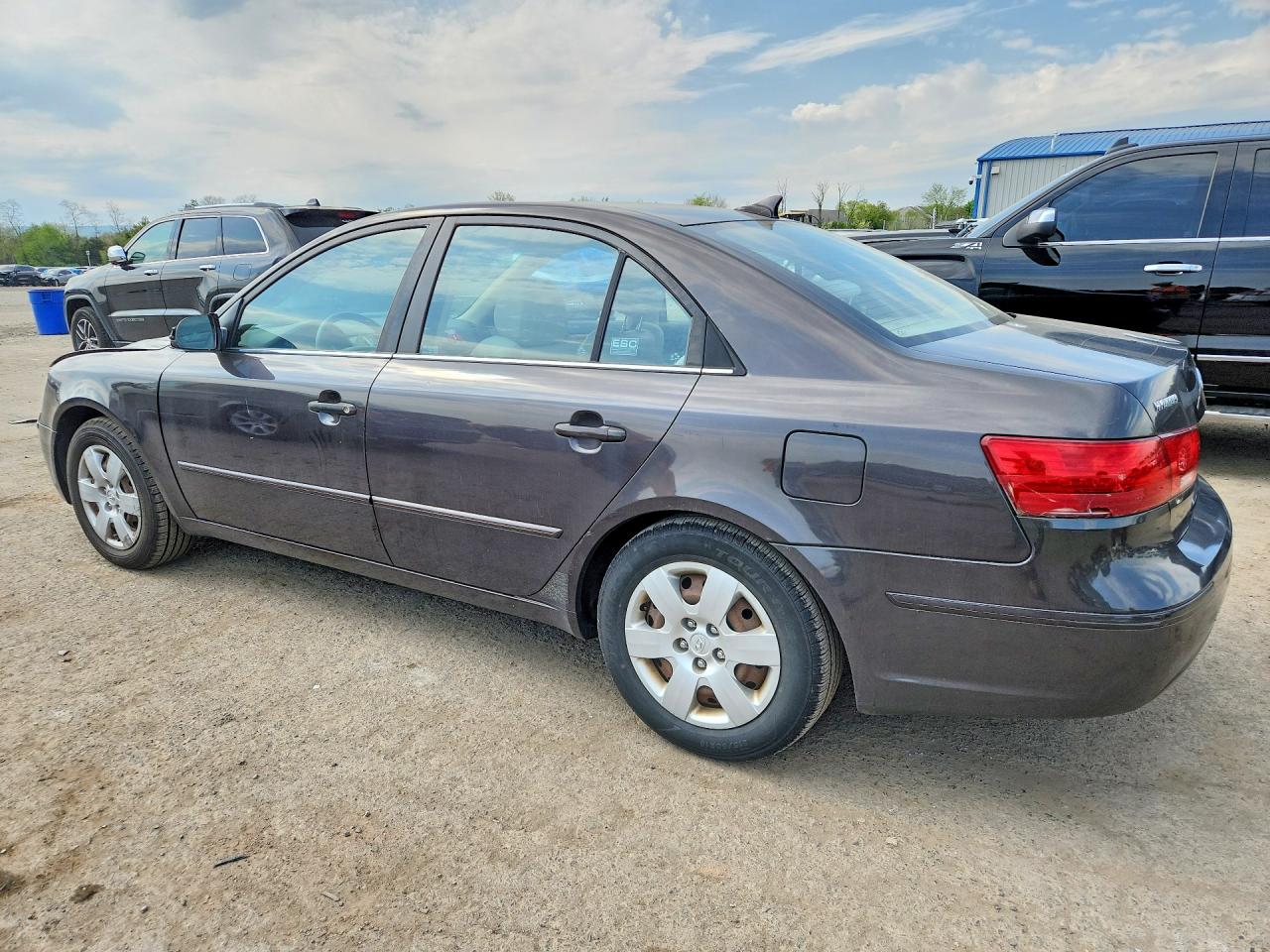 2009 Hyundai Sonata Gls Gray vin: 5NPET46C29H531125