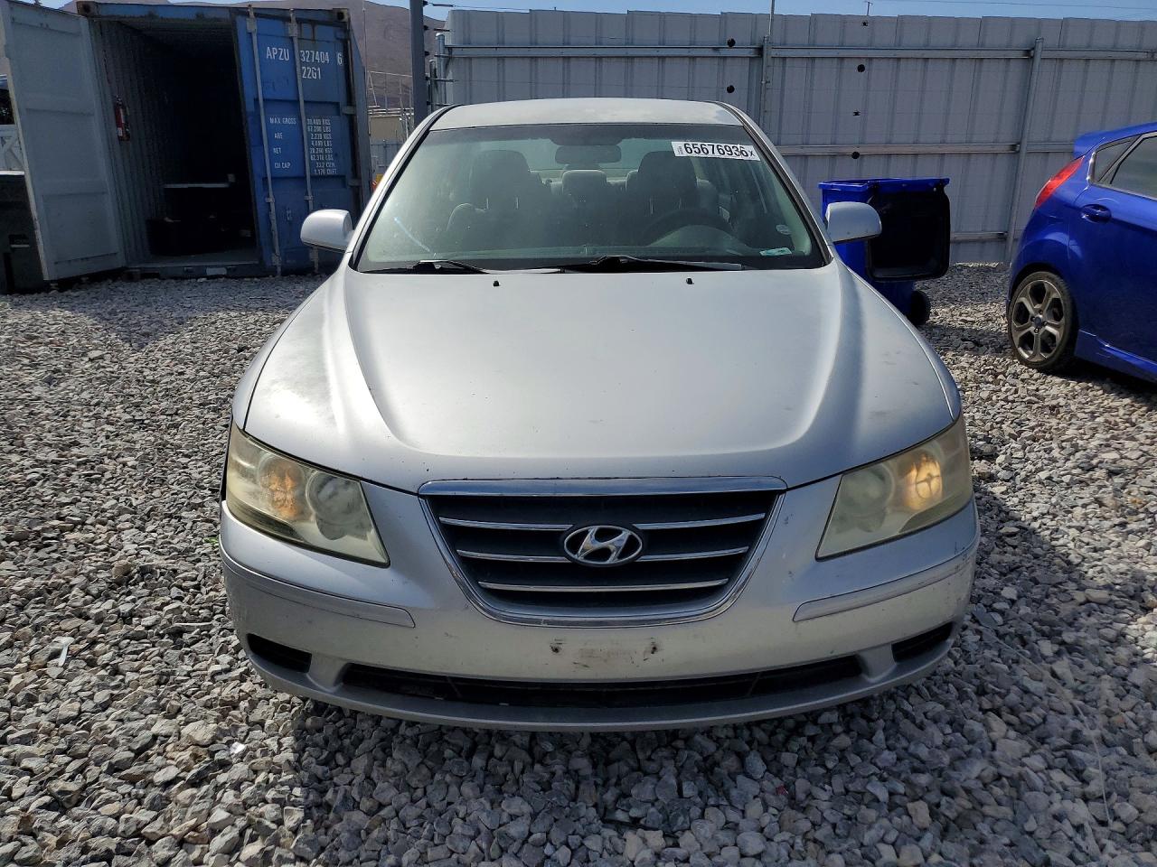 2009 Hyundai Sonata Gls Silver vin: 5NPET46C29H544473