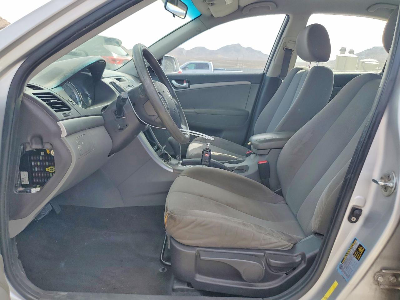 2009 Hyundai Sonata Gls Silver vin: 5NPET46C29H544473
