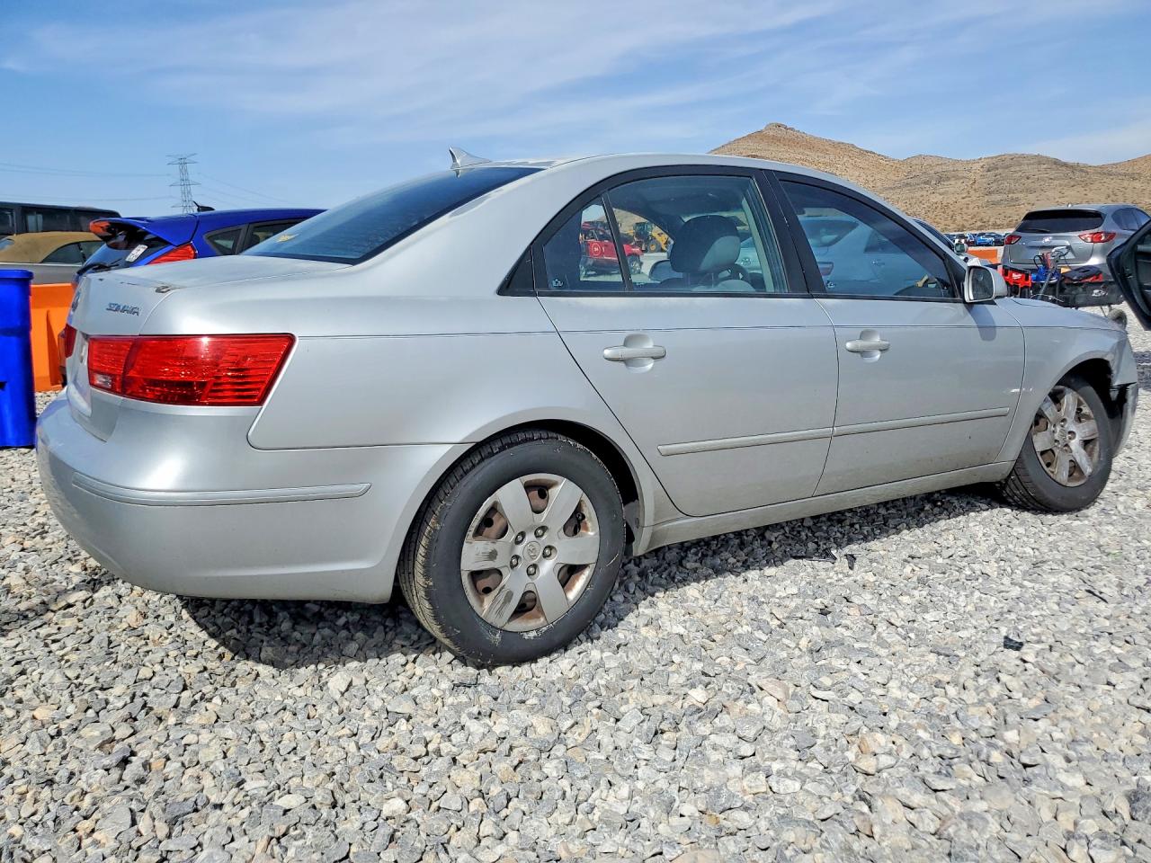 2009 Hyundai Sonata Gls Silver vin: 5NPET46C29H544473