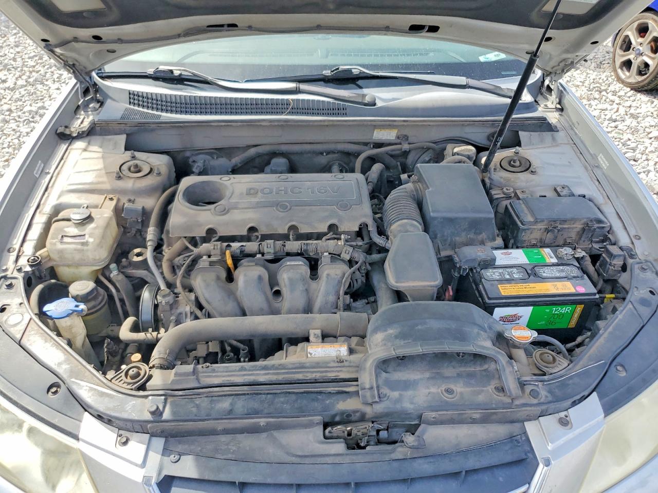 2009 Hyundai Sonata Gls Silver vin: 5NPET46C29H544473