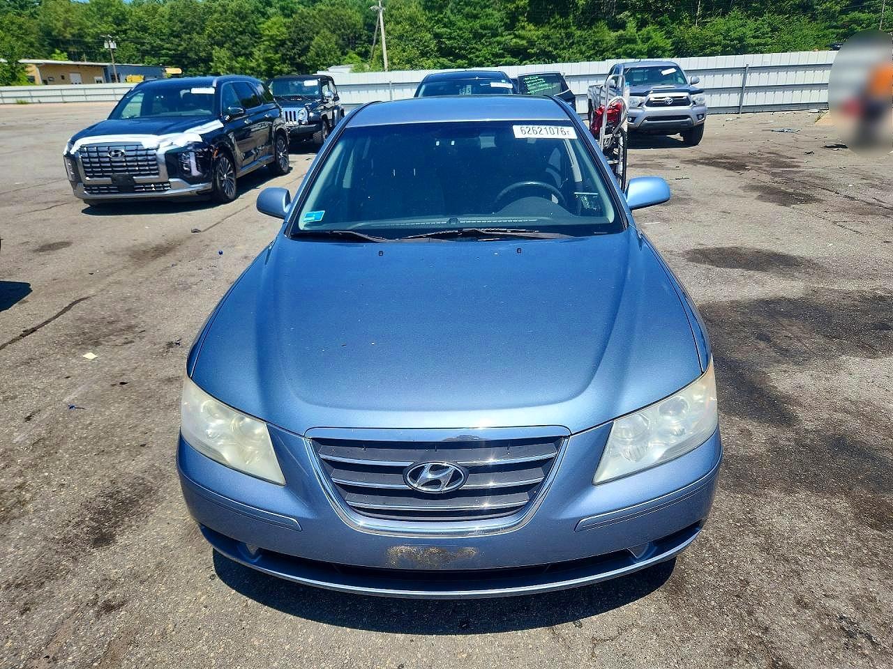 2009 Hyundai Sonata Gls Blue vin: 5NPET46C29H552119