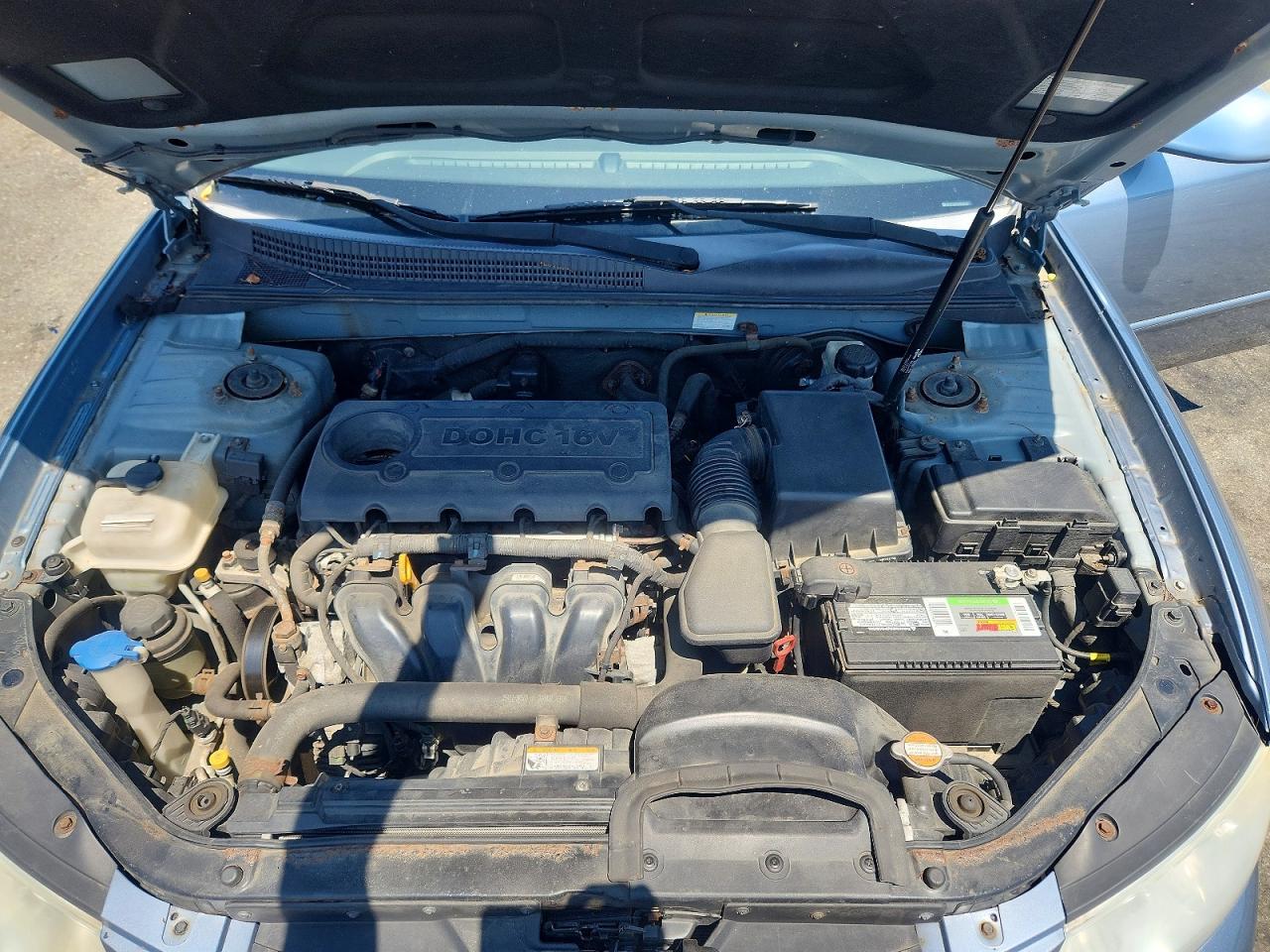 2009 Hyundai Sonata Gls Blue vin: 5NPET46C29H552119