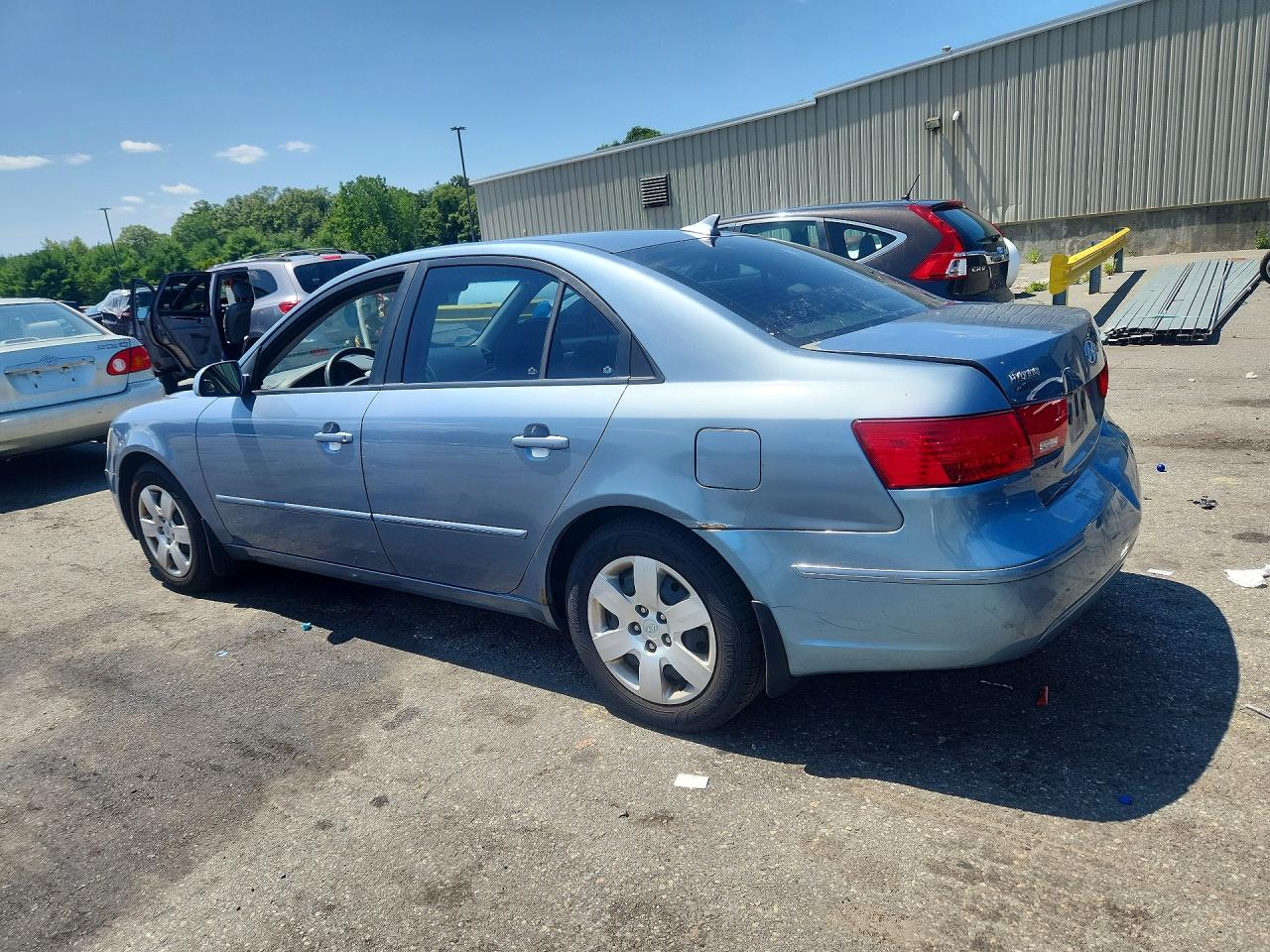 2009 Hyundai Sonata Gls Blue vin: 5NPET46C29H552119