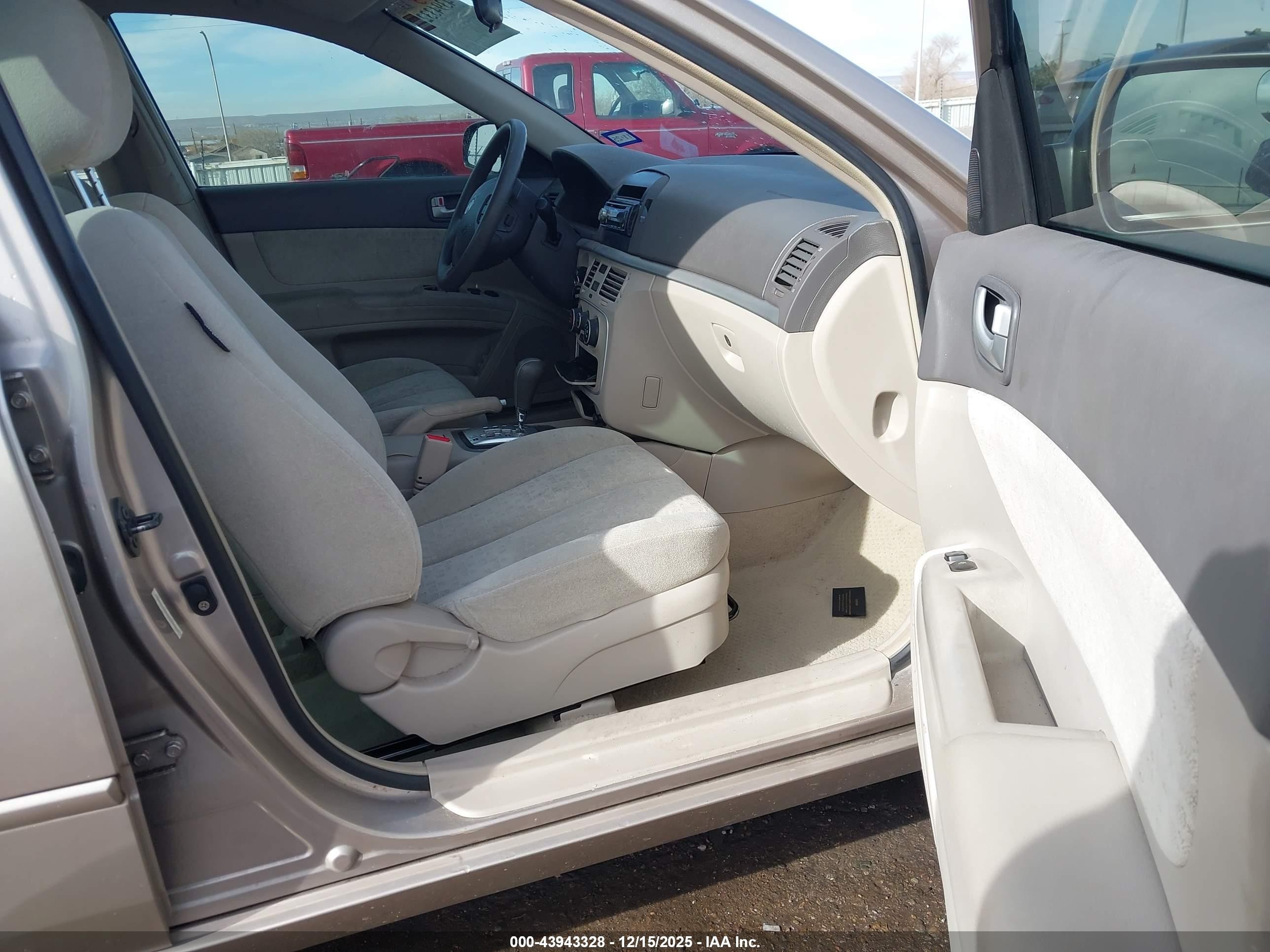 2007 Hyundai Sonata Gls Желто-коричневый vin: 5NPET46C37H288857
