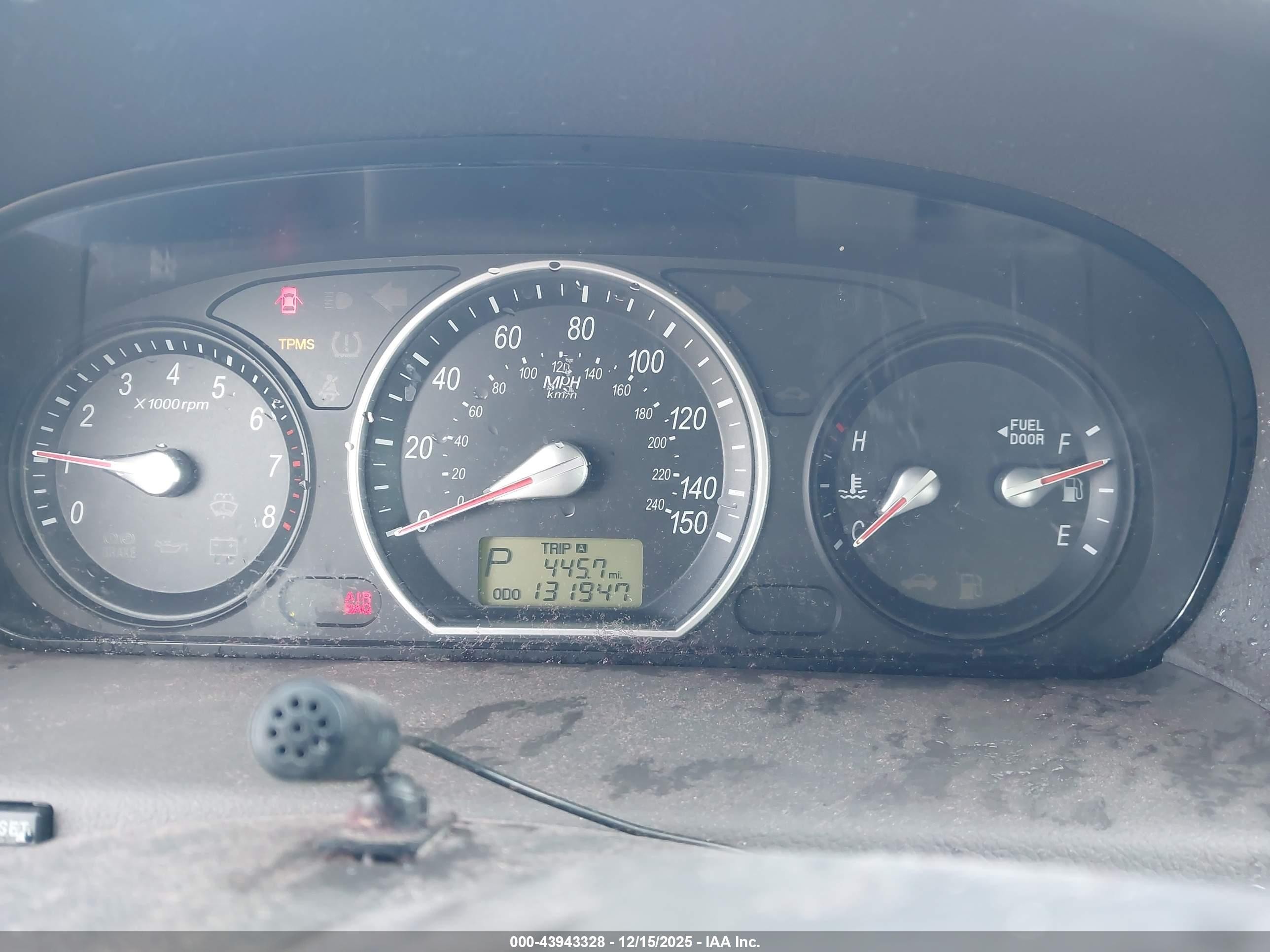 2007 Hyundai Sonata Gls Желто-коричневый vin: 5NPET46C37H288857