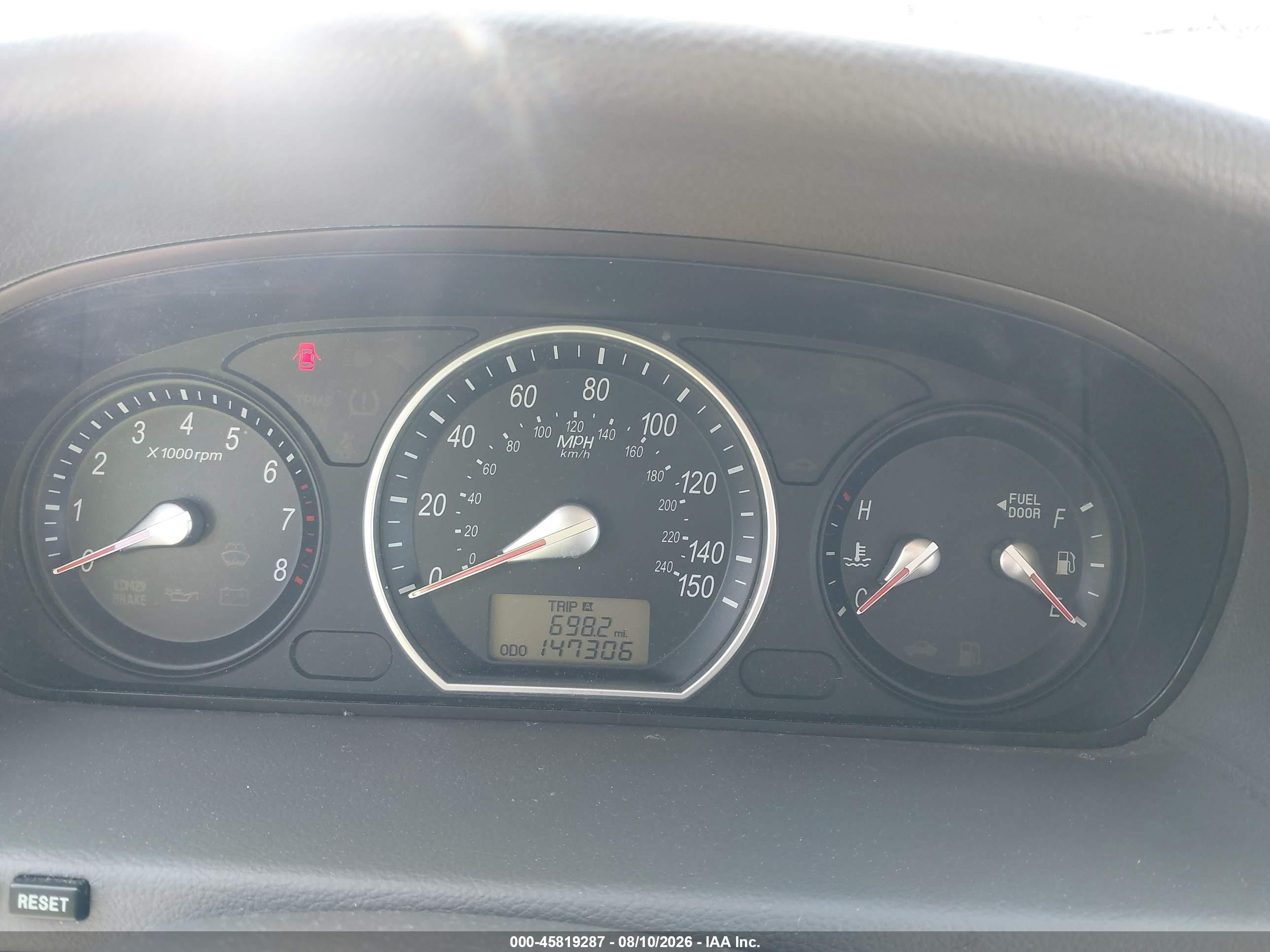2008 Hyundai Sonata Gls Red vin: 5NPET46C38H305075
