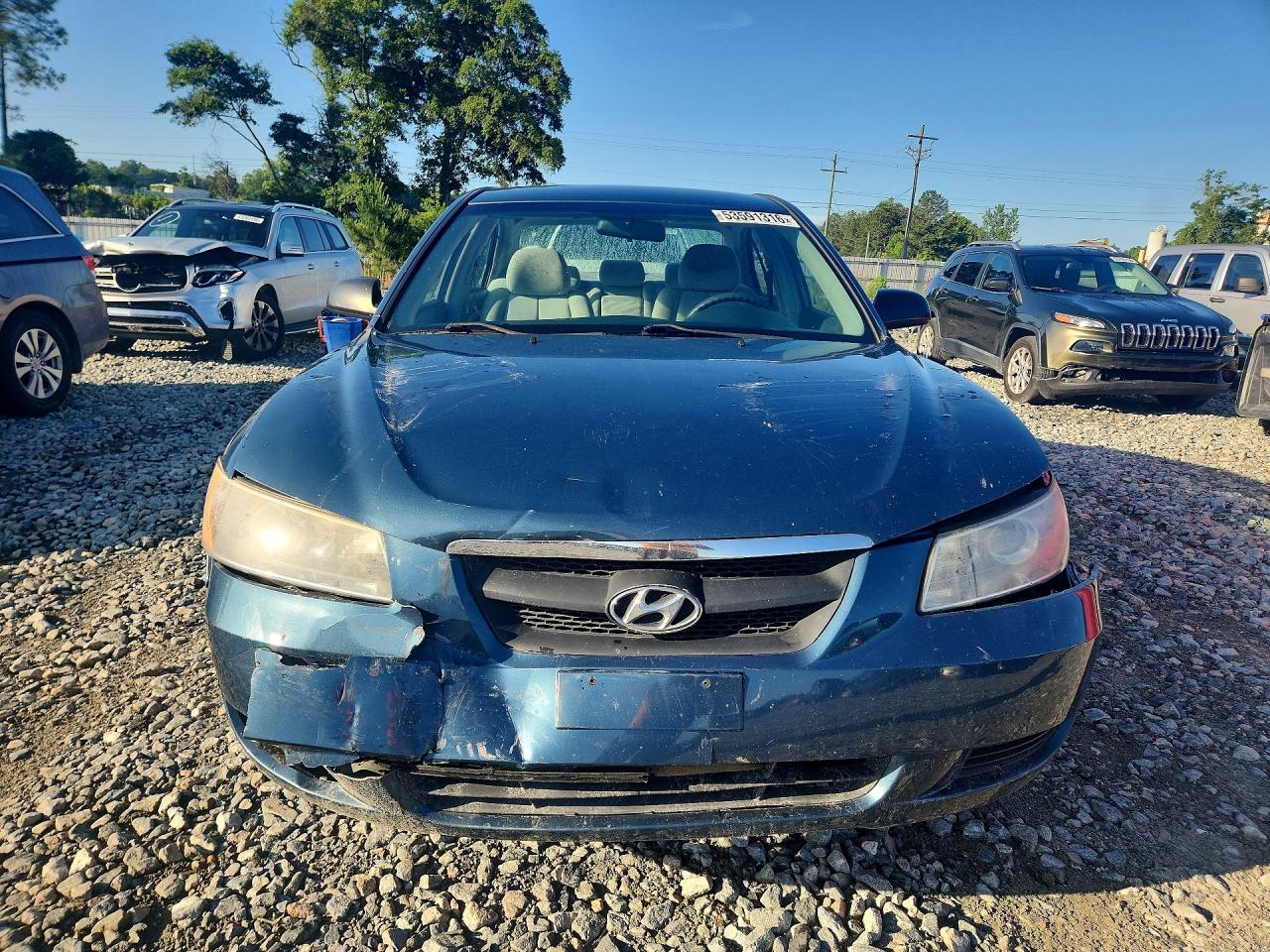 2008 Hyundai Sonata Gls Green vin: 5NPET46C38H341509