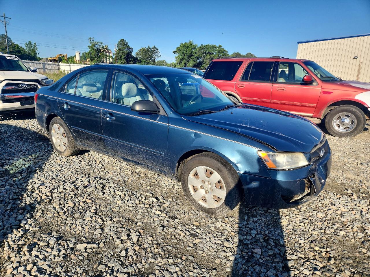 2008 Hyundai Sonata Gls Green vin: 5NPET46C38H341509