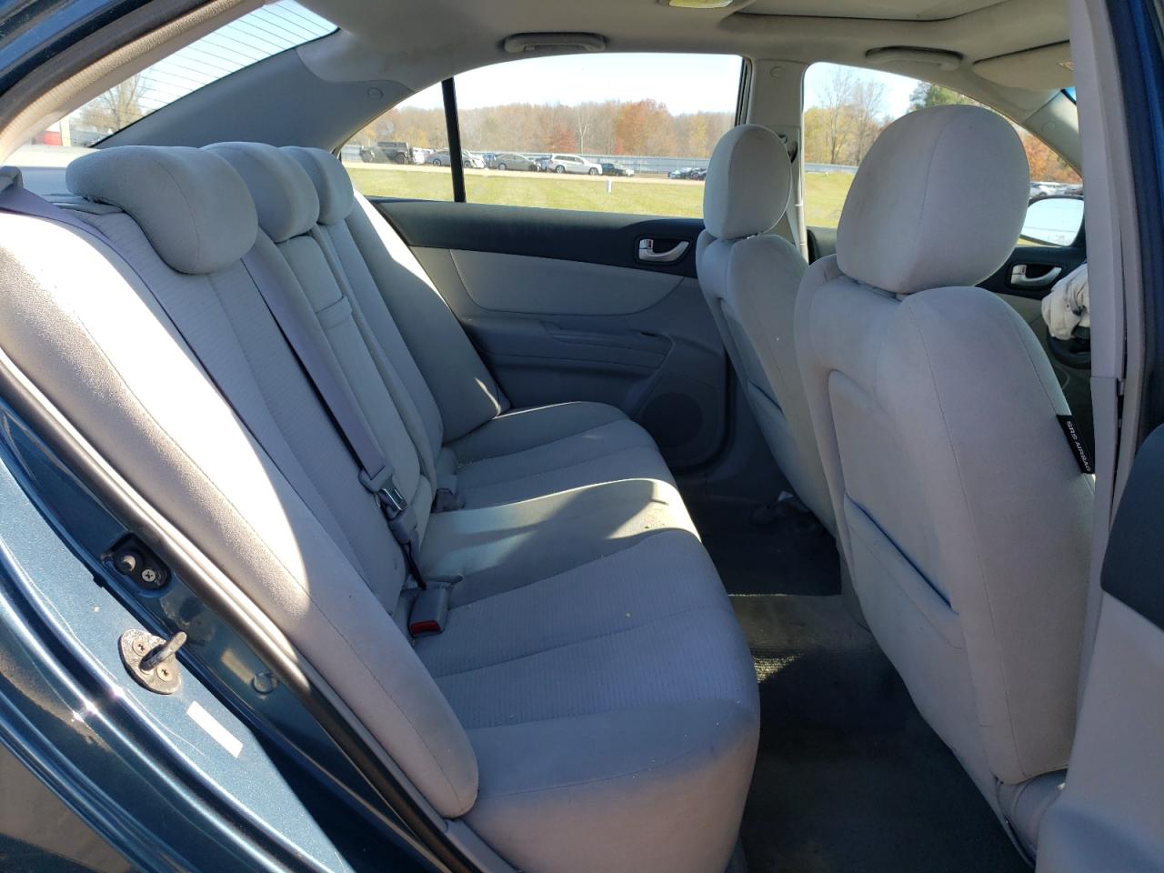 2008 Hyundai Sonata Gls Синий vin: 5NPET46C38H353160