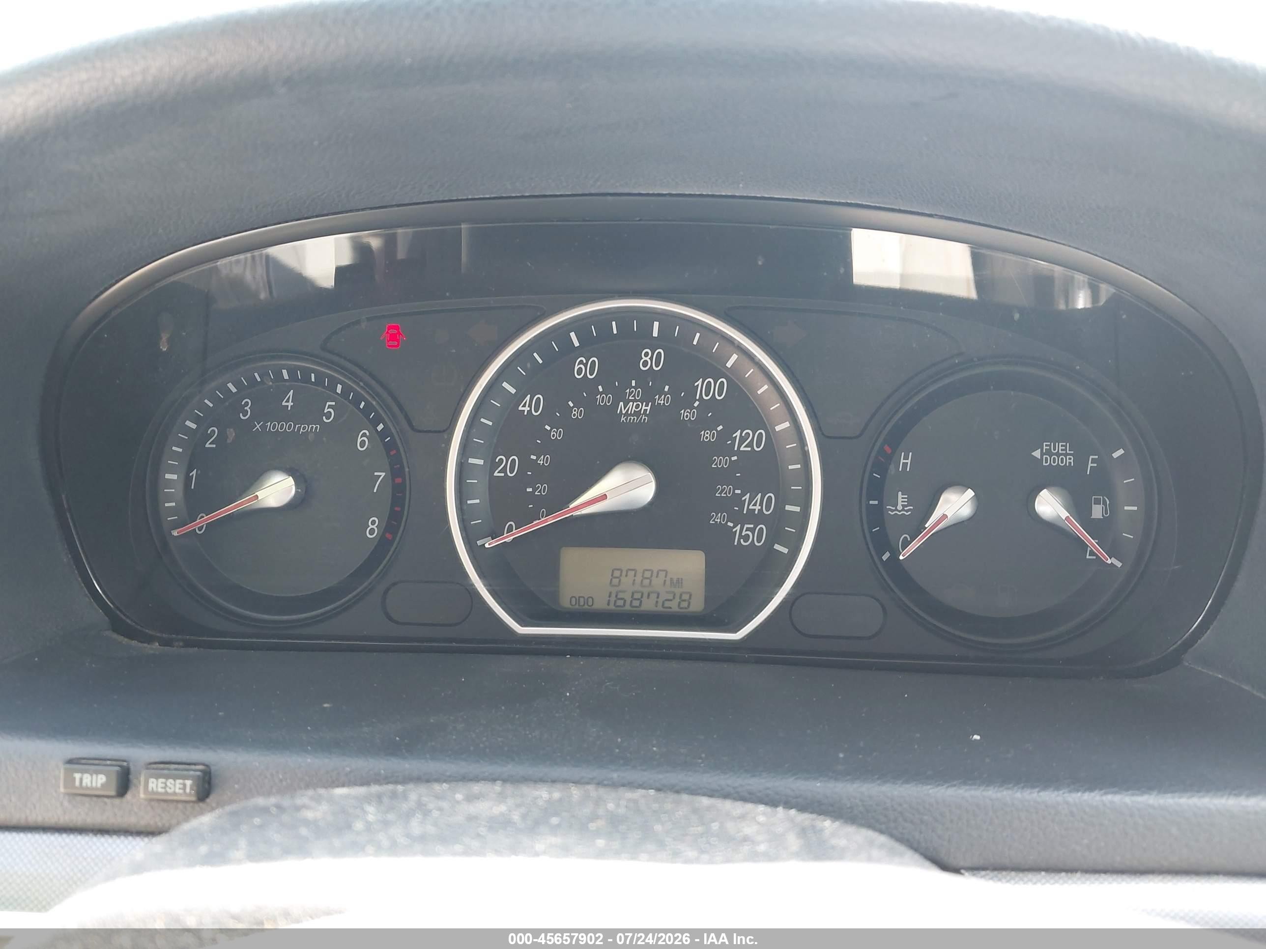 2008 Hyundai Sonata Gls Black vin: 5NPET46C38H385865