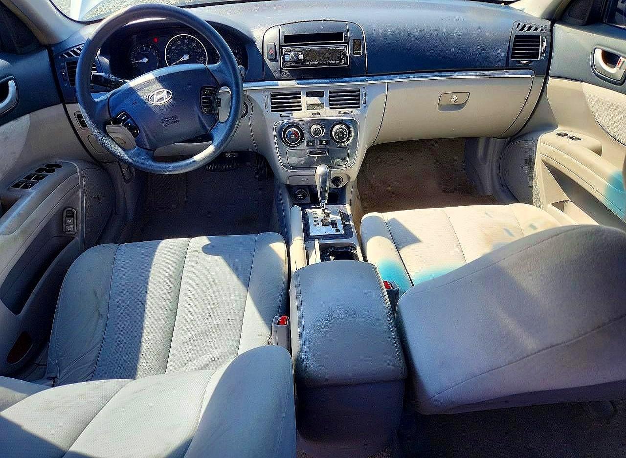 2008 Hyundai Sonata Gls Blue vin: 5NPET46C38H386739