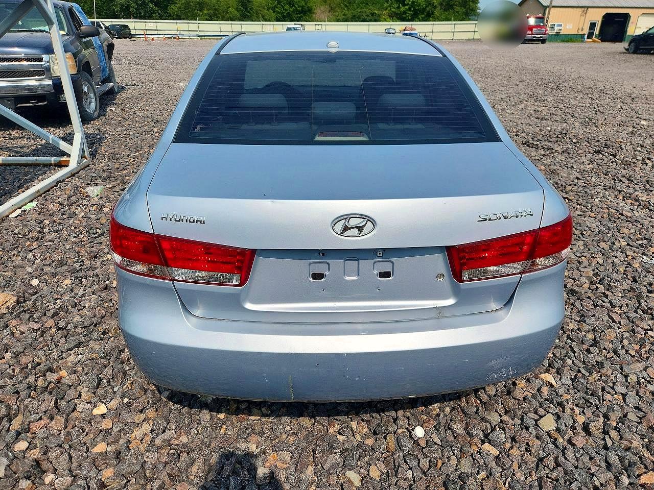 2008 Hyundai Sonata Gls Blue vin: 5NPET46C38H386739