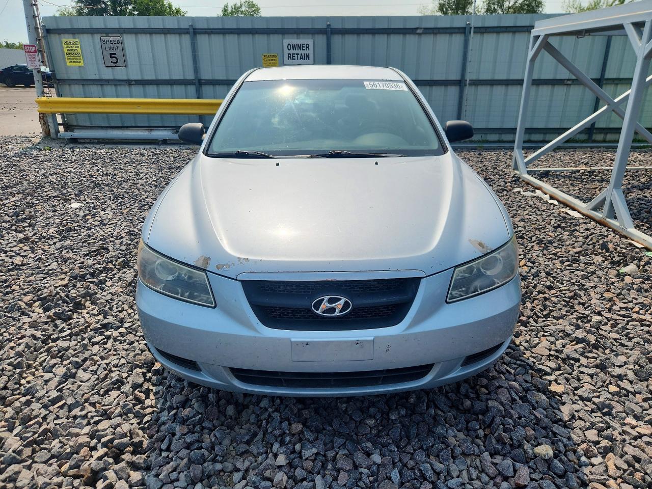 2008 Hyundai Sonata Gls Blue vin: 5NPET46C38H386739