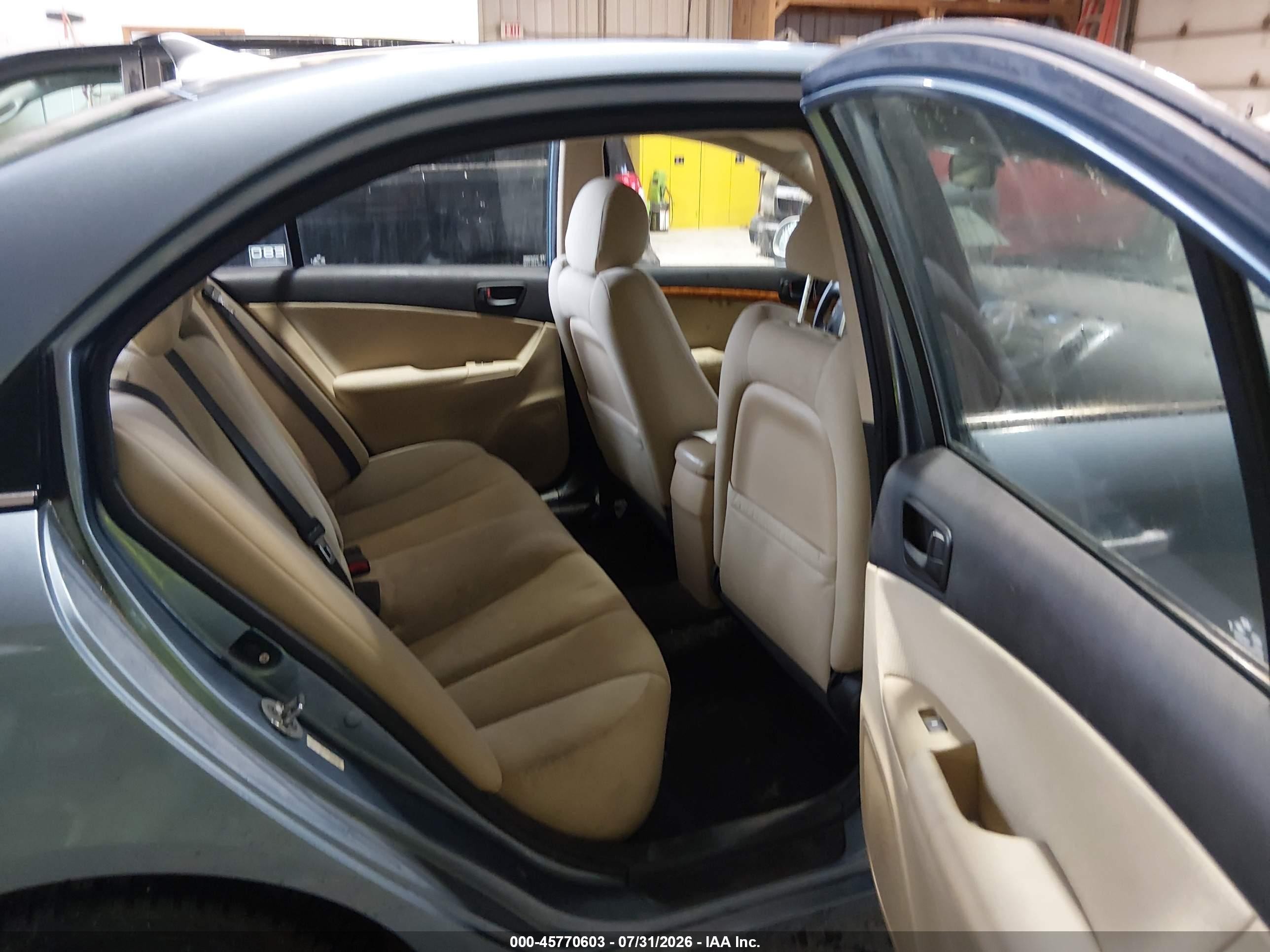 2009 Hyundai Sonata Gls Light Blue vin: 5NPET46C39H442843
