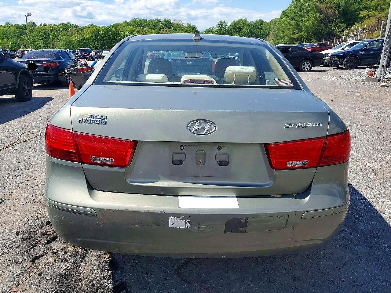2009 Hyundai Sonata Gls Green vin: 5NPET46C39H462428