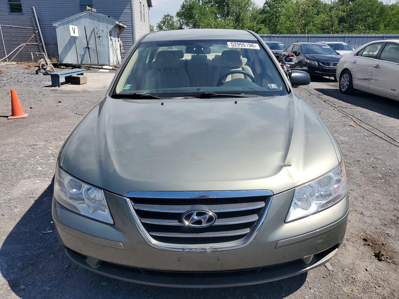 2009 Hyundai Sonata Gls Green vin: 5NPET46C39H462428
