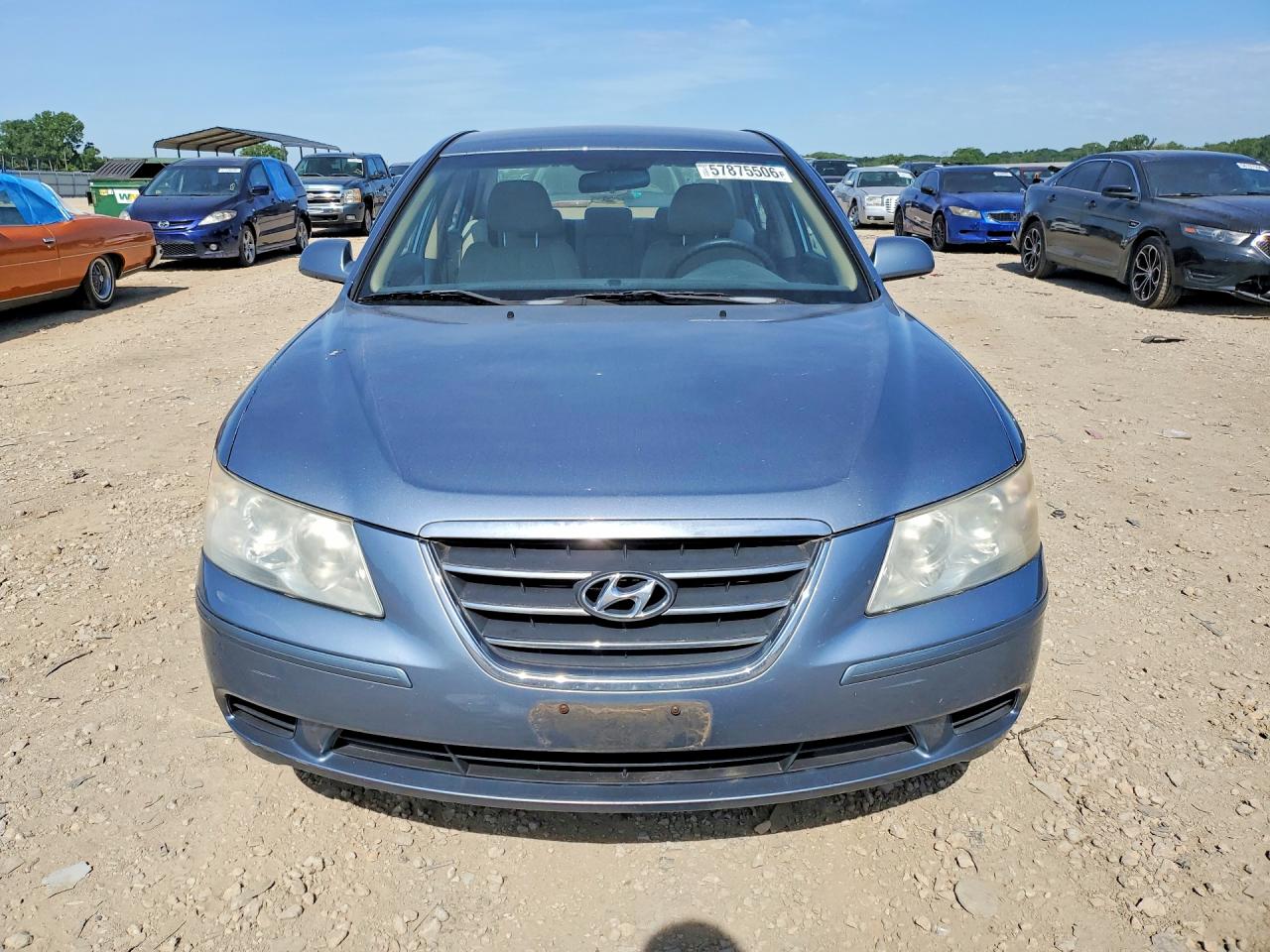 2009 Hyundai Sonata Gls Blue vin: 5NPET46C39H514401