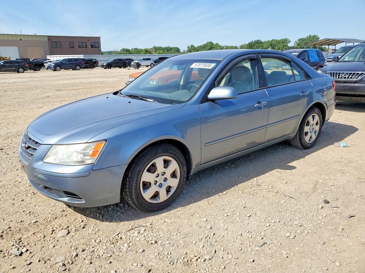 2009 Hyundai Sonata Gls Blue vin: 5NPET46C39H514401
