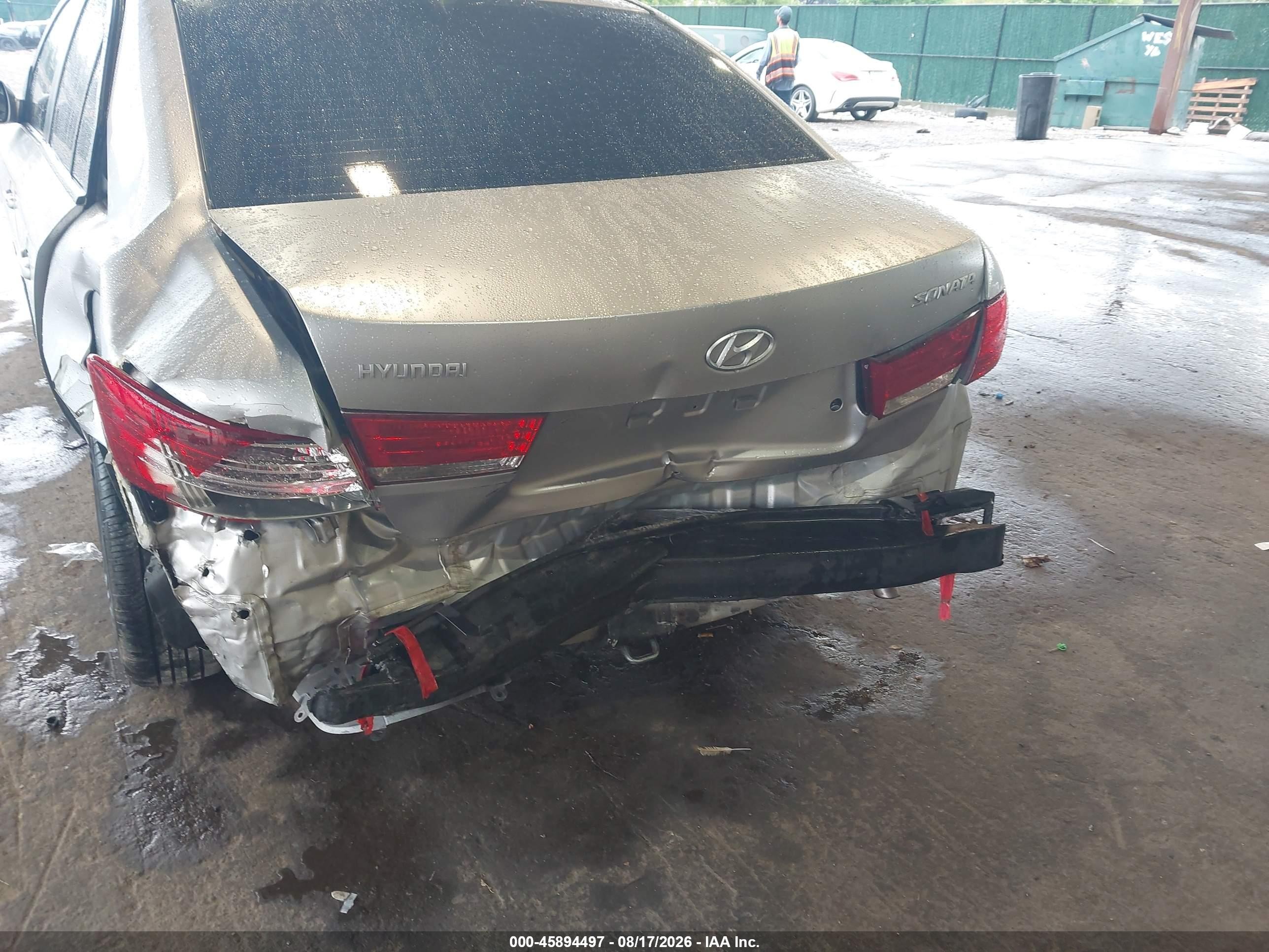 2009 Hyundai Sonata Gls Серебряный vin: 5NPET46C39H516861