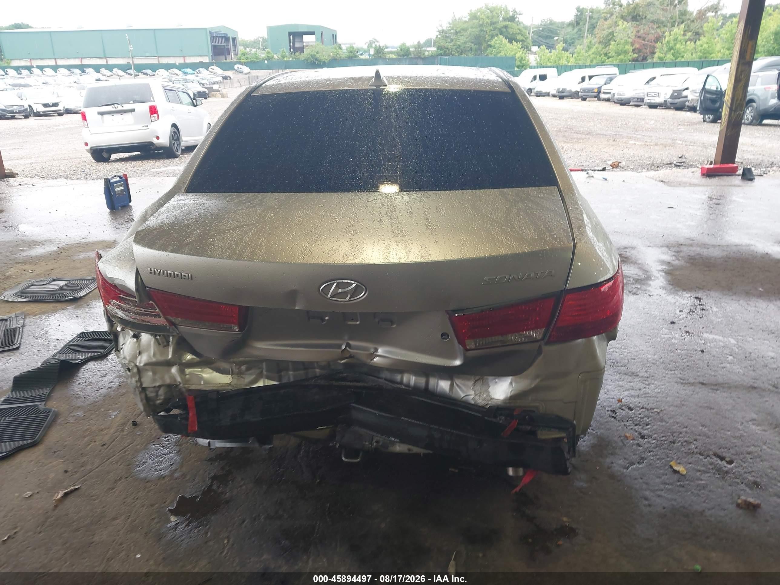 2009 Hyundai Sonata Gls Серебряный vin: 5NPET46C39H516861