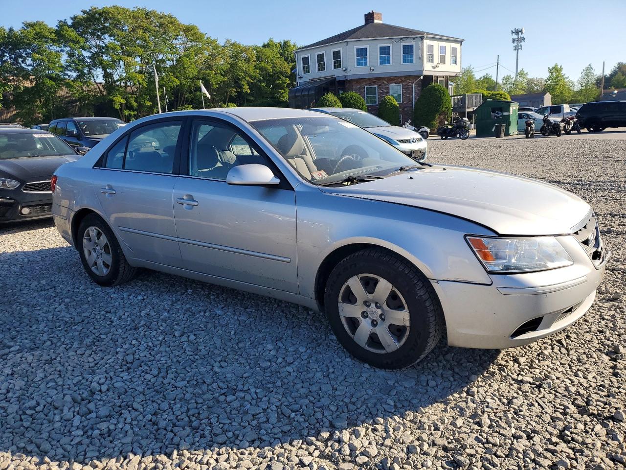 2009 Hyundai Sonata Gls Silver vin: 5NPET46C39H533143
