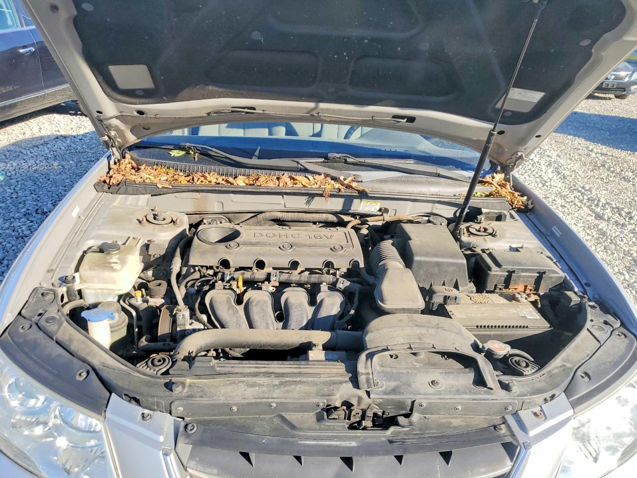 2009 Hyundai Sonata Gls Silver vin: 5NPET46C39H533143