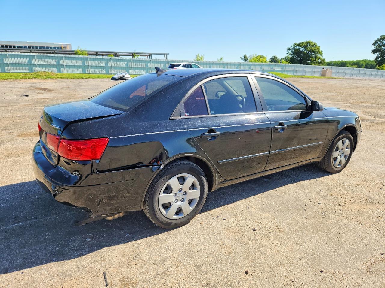 2009 Hyundai Sonata Gls Black vin: 5NPET46C39H550332