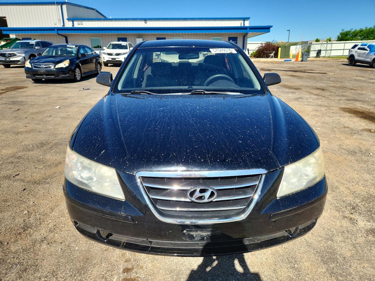 2009 Hyundai Sonata Gls Black vin: 5NPET46C39H550332