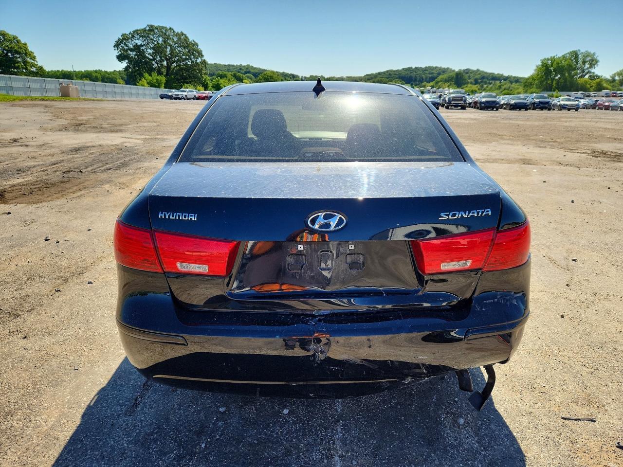 2009 Hyundai Sonata Gls Black vin: 5NPET46C39H550332