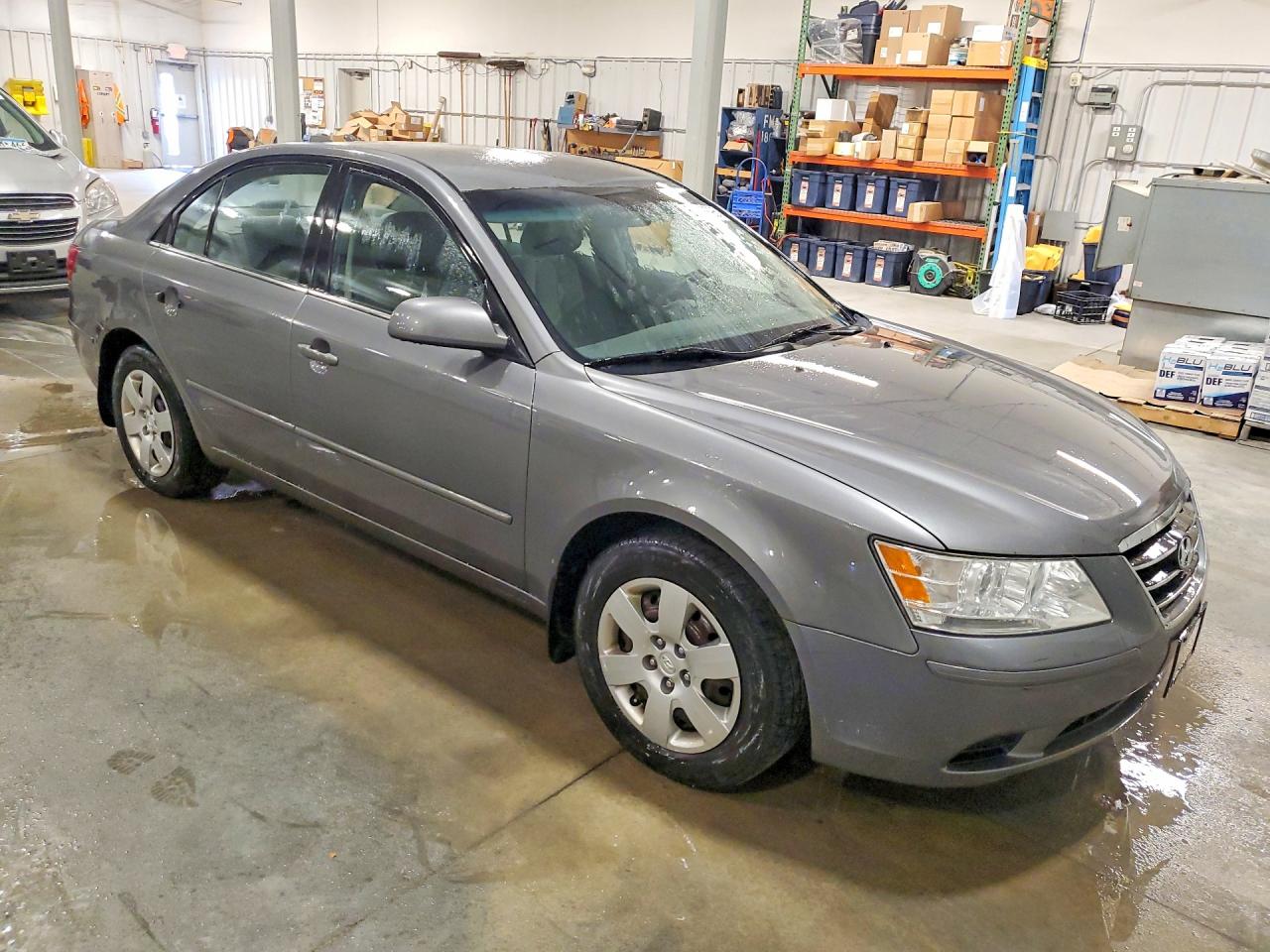 2009 Hyundai Sonata Gls Gray vin: 5NPET46C39H569902