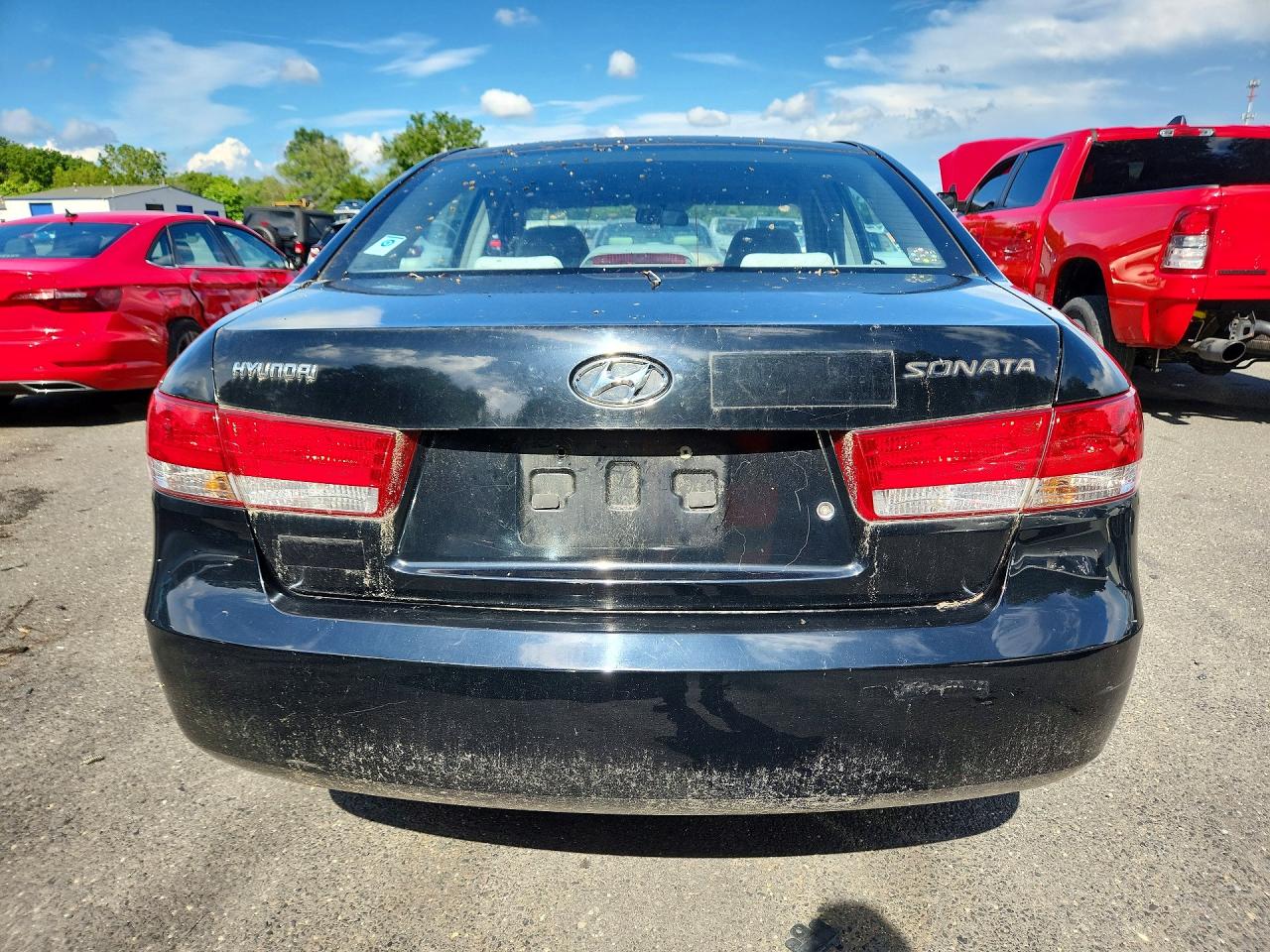 2007 Hyundai Sonata Gls Черный vin: 5NPET46C47H184684
