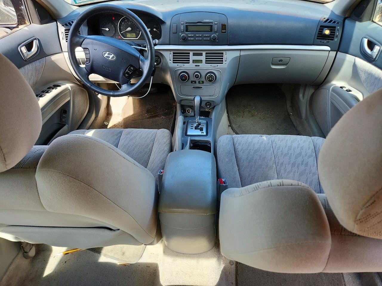 2007 Hyundai Sonata Gls Черный vin: 5NPET46C47H184684