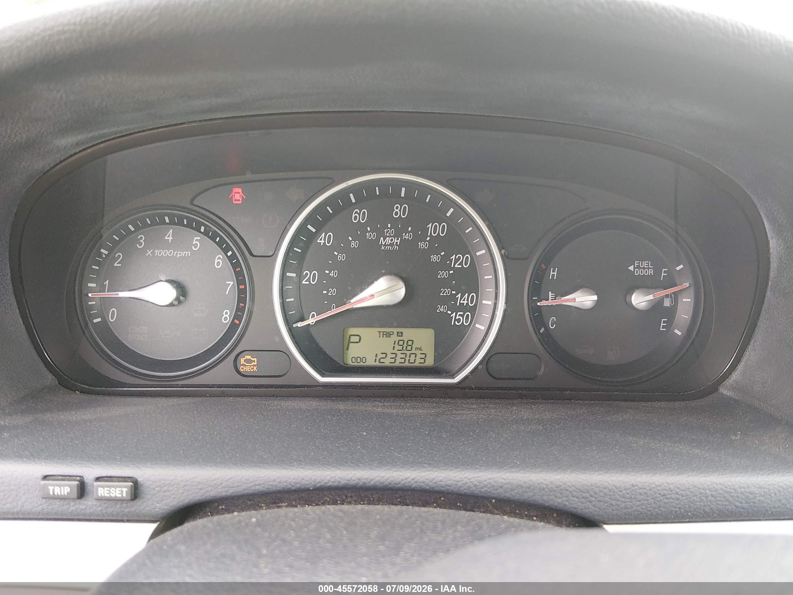 2007 Hyundai Sonata Gls/gls W/xm Silver vin: 5NPET46C47H204609