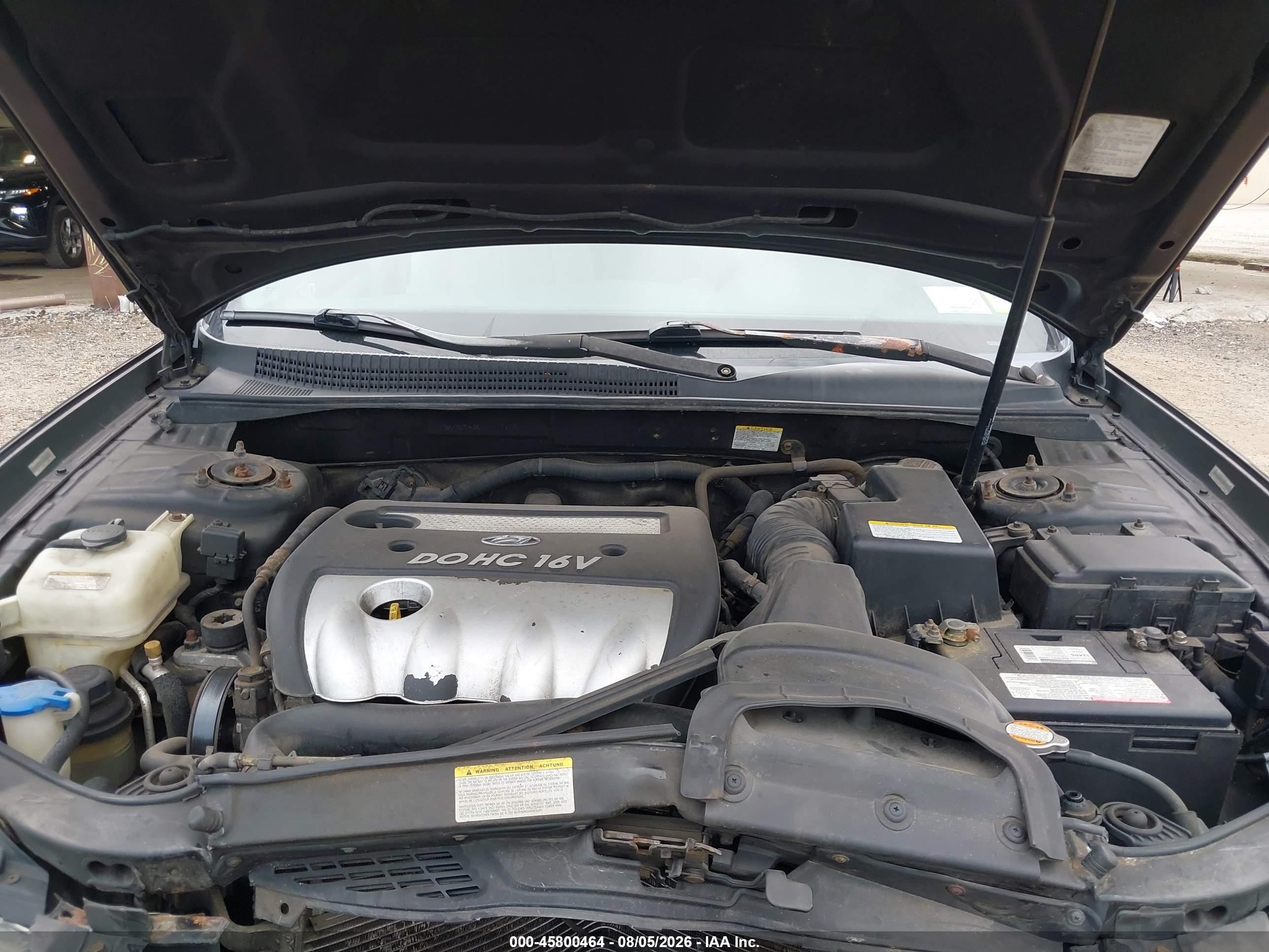 2007 Hyundai Sonata Gls/gls W/xm Black vin: 5NPET46C47H231003