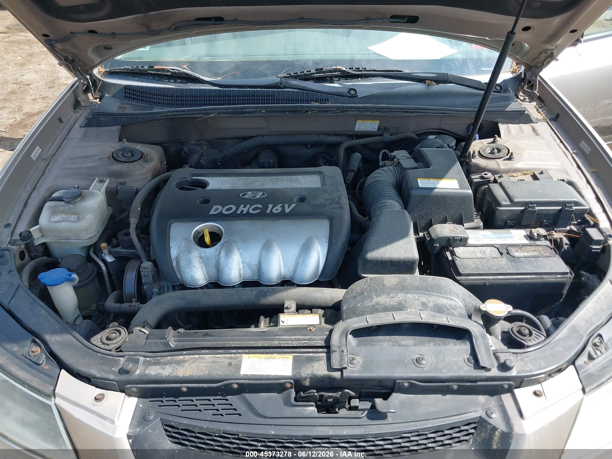 2007 Hyundai Sonata Gls/gls W/xm Beige vin: 5NPET46C47H283408