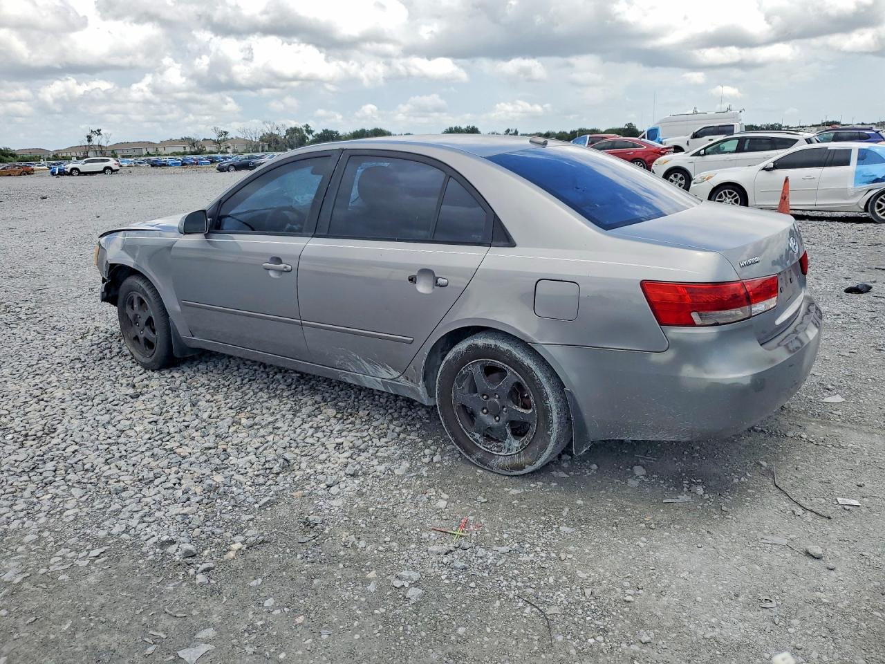 2008 Hyundai Sonata Gls Серый vin: 5NPET46C48H318868