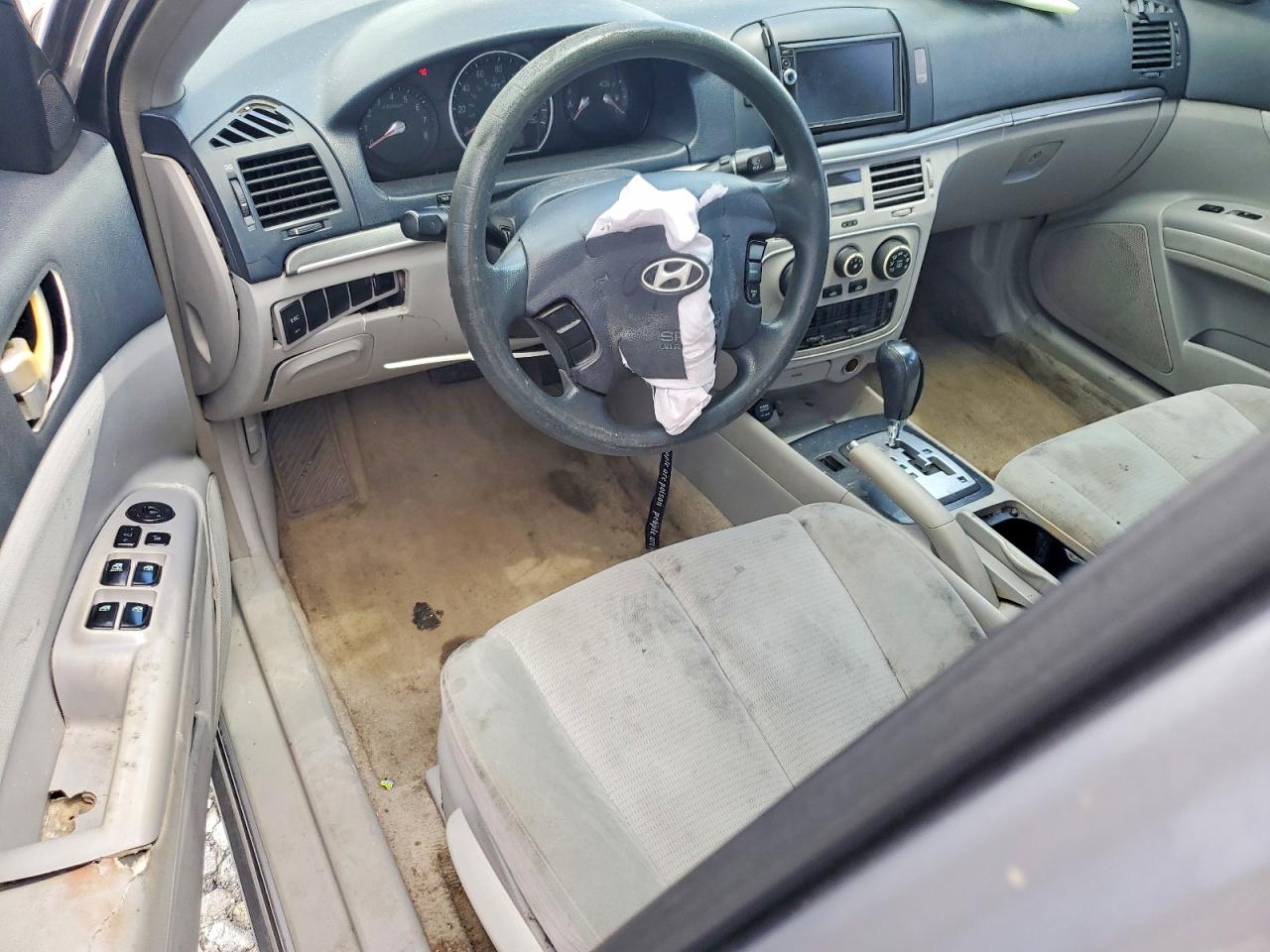 2008 Hyundai Sonata Gls Серый vin: 5NPET46C48H318868