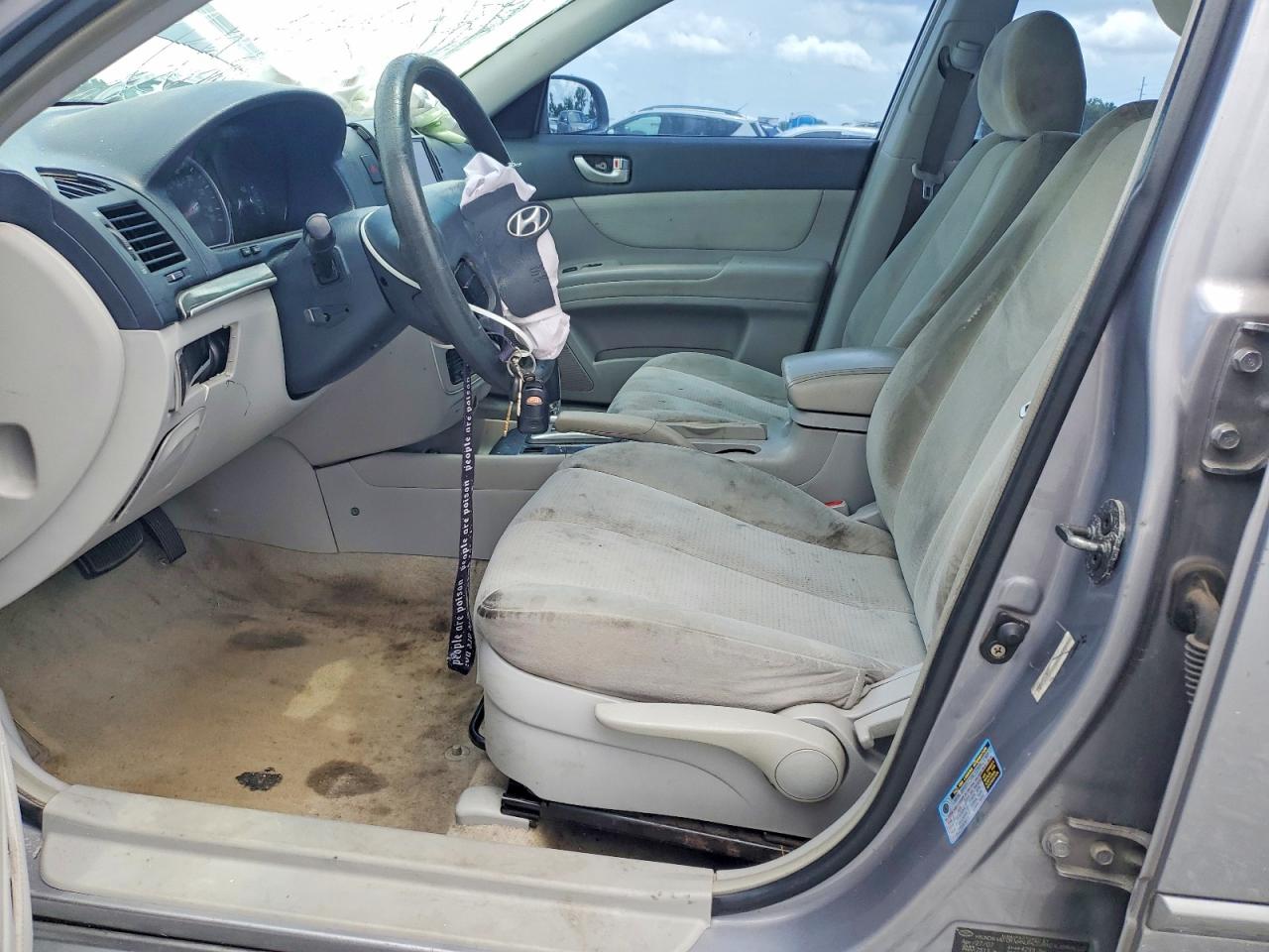 2008 Hyundai Sonata Gls Серый vin: 5NPET46C48H318868